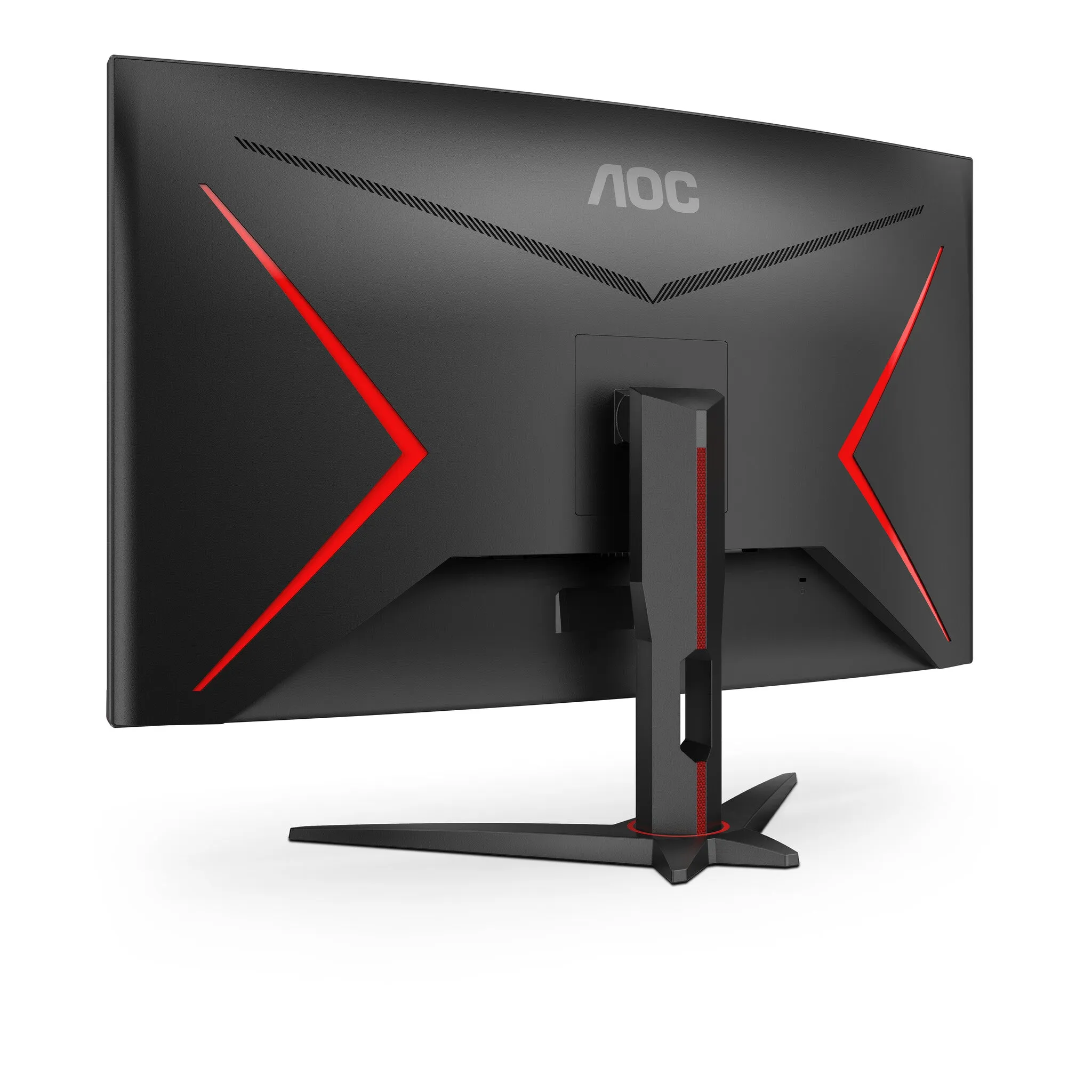AOC G2 C32G2AE/BK 31.5" Full HD Curved Gaming Monitor - 165Hz, 1ms, VA, AMD FreeSync Premium, Speakers, Black and Red