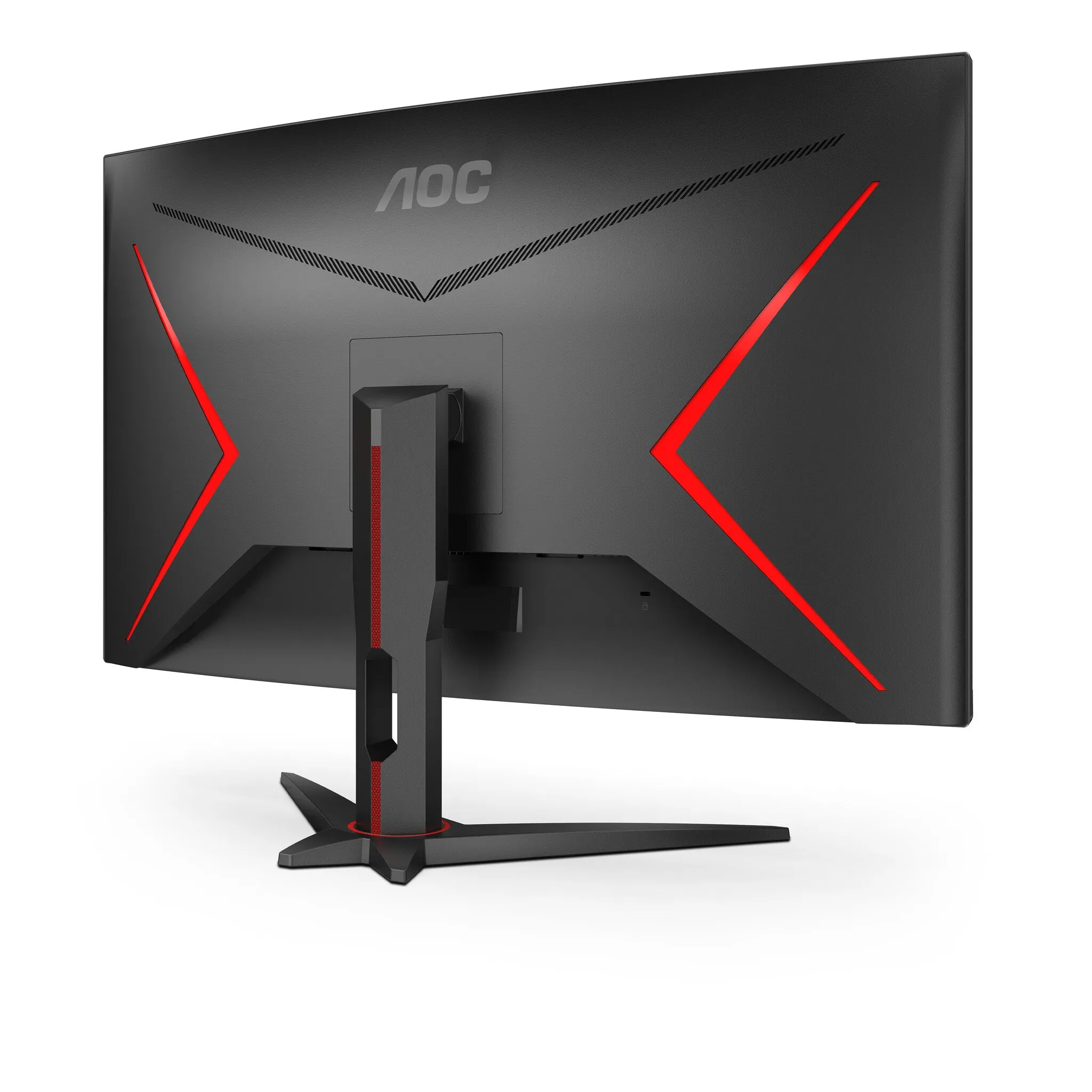 AOC G2 C32G2AE/BK 31.5" Full HD Curved Gaming Monitor - 165Hz, 1ms, VA, AMD FreeSync Premium, Speakers, Black and Red
