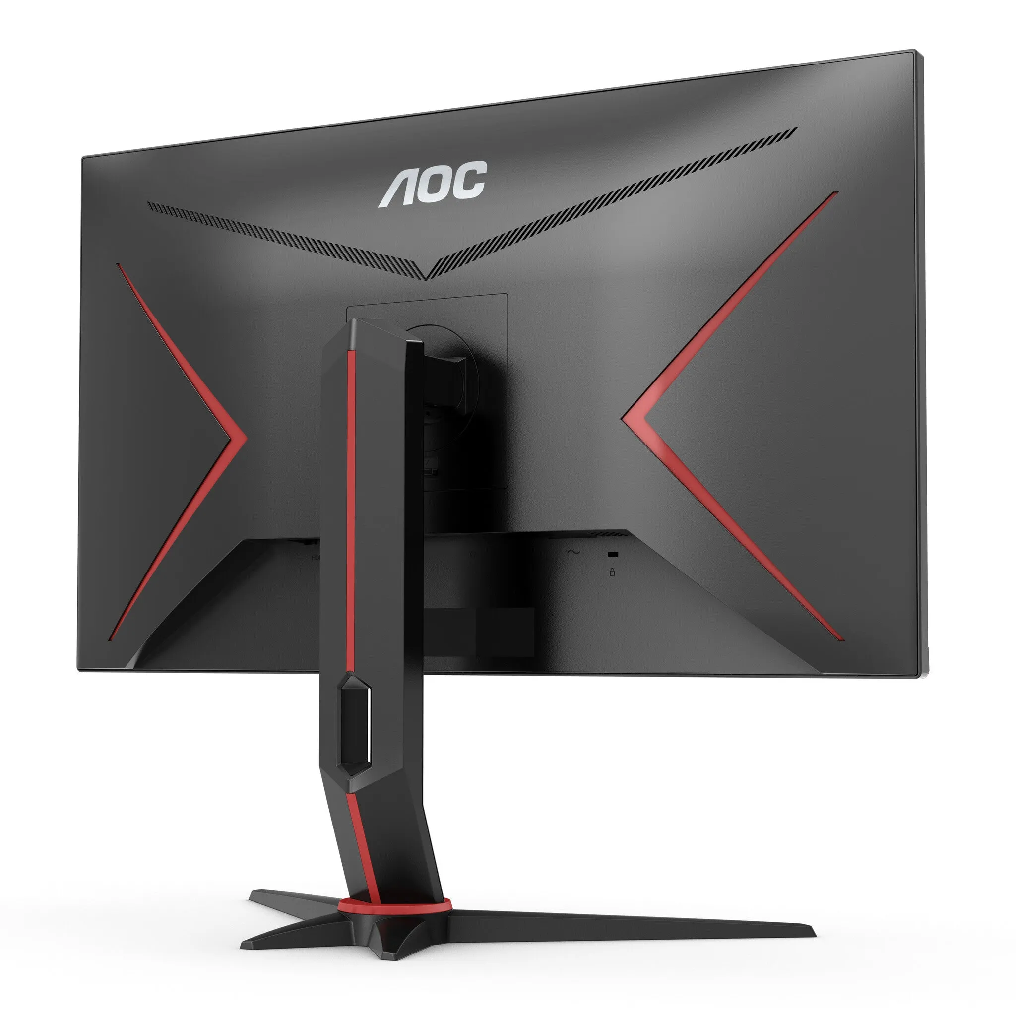 AOC G2U28G2XU2/BK 28" 4K Ultra HD Gaming Monitor - 144Hz, 1ms, IPS, G-Sync, FreeSync, Height Adjustable, Speakers, Black and Red
