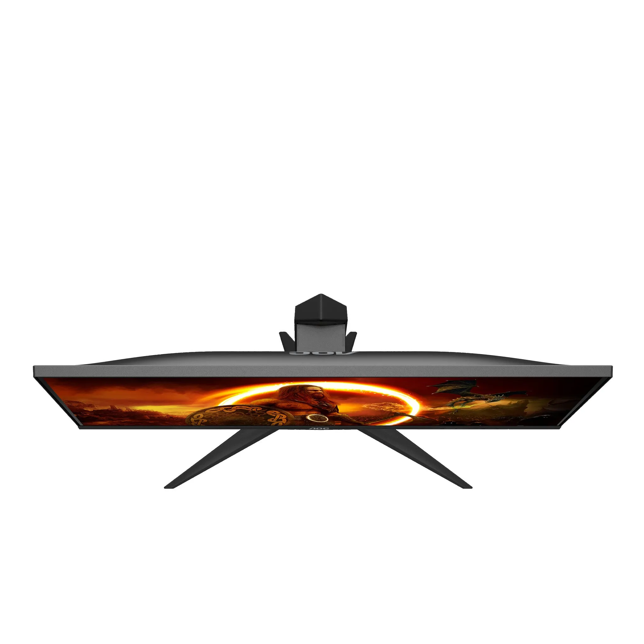 AOC G2U28G2XU2/BK 28" 4K Ultra HD Gaming Monitor - 144Hz, 1ms, IPS, G-Sync, FreeSync, Height Adjustable, Speakers, Black and Red