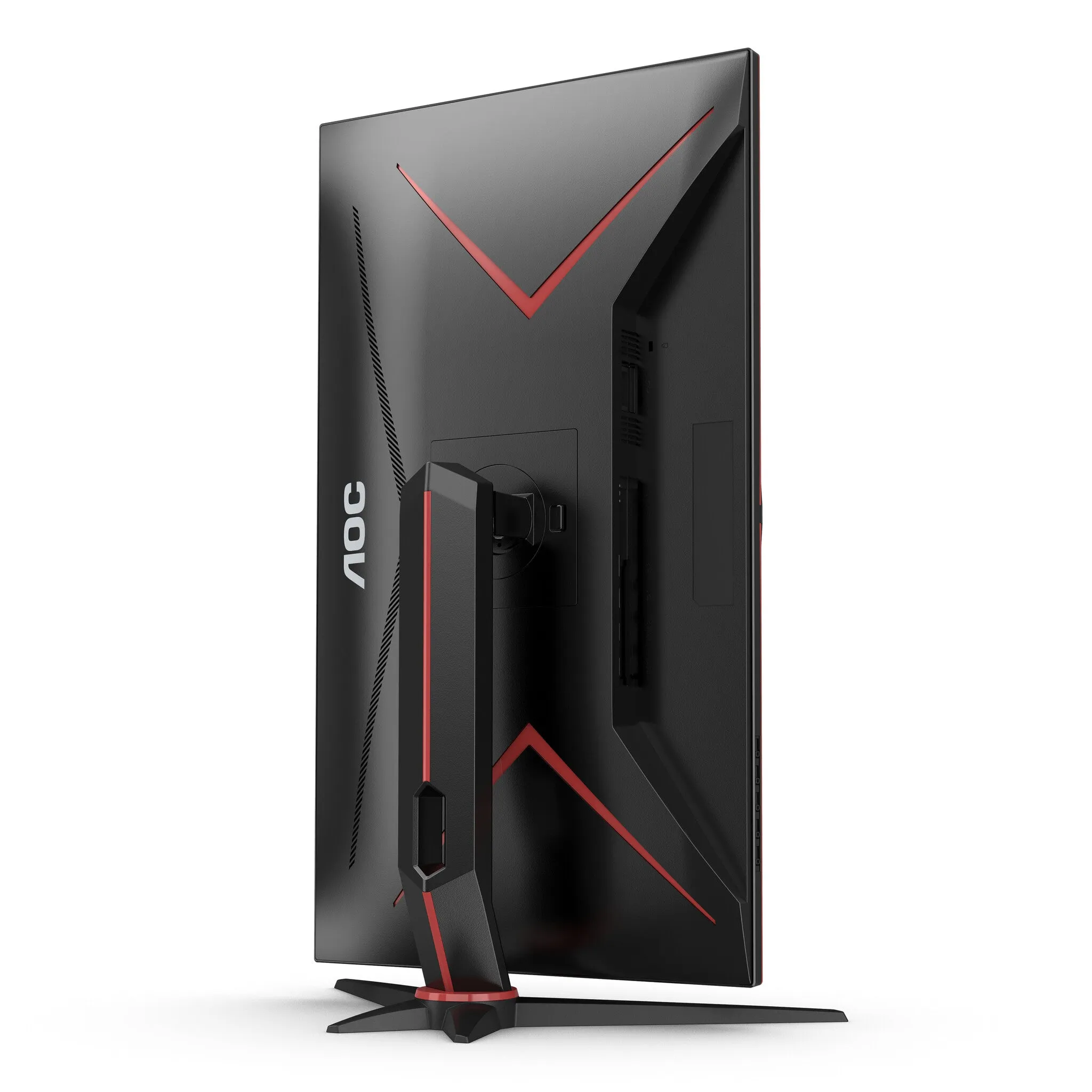 AOC G2U28G2XU2/BK 28" 4K Ultra HD Gaming Monitor - 144Hz, 1ms, IPS, G-Sync, FreeSync, Height Adjustable, Speakers, Black and Red