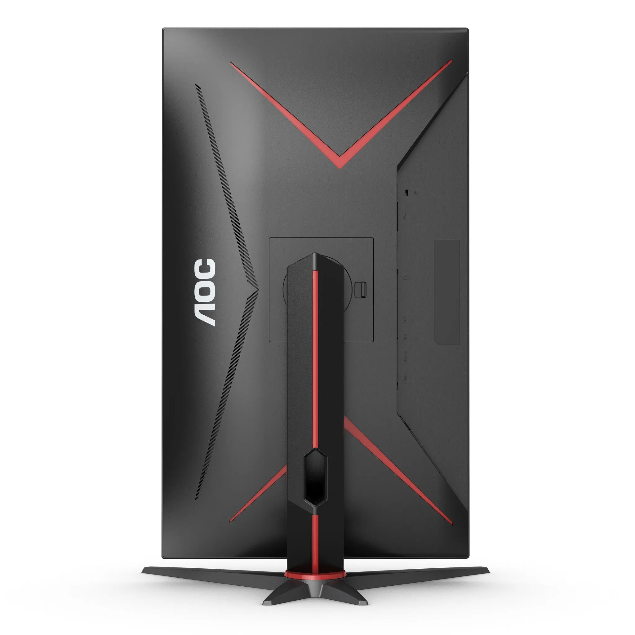 AOC G2U28G2XU2/BK 28" 4K Ultra HD Gaming Monitor - 144Hz, 1ms, IPS, G-Sync, FreeSync, Height Adjustable, Speakers, Black and Red