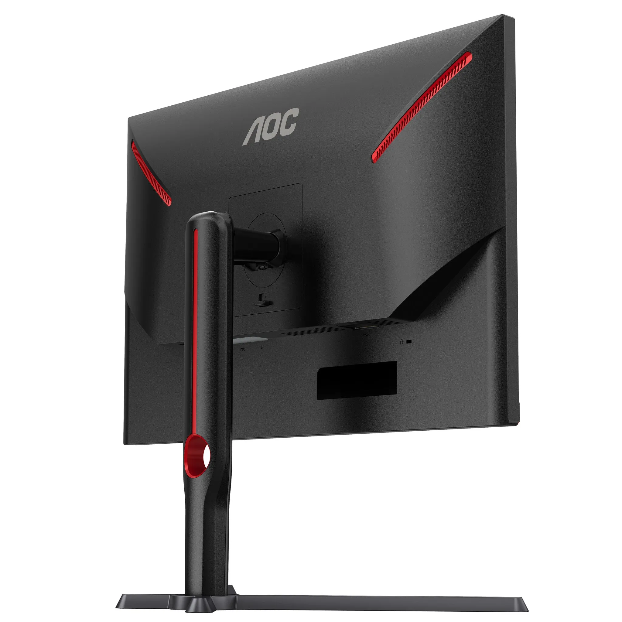 AOC G3 U27G3X/BK 27" 4K Ultra HD Gaming Monitor - 160Hz, 1ms, IPS, Adaptive Sync, Height Adjustable, Black and Red