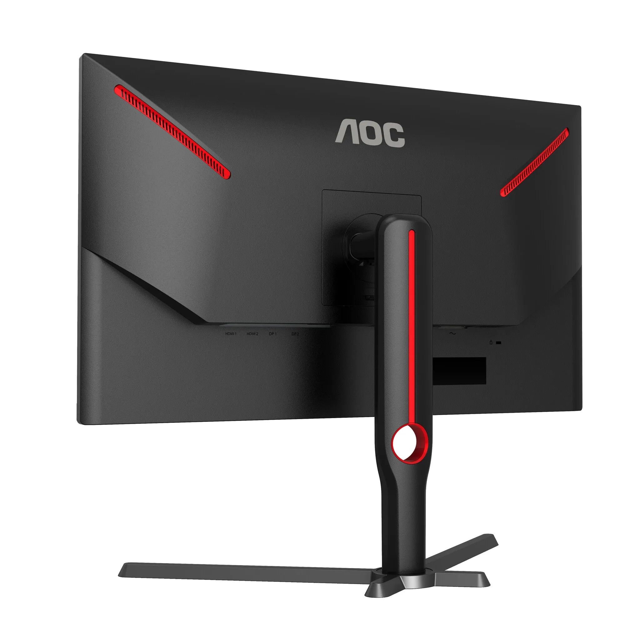 AOC G3 U27G3X/BK 27" 4K Ultra HD Gaming Monitor - 160Hz, 1ms, IPS, Adaptive Sync, Height Adjustable, Black and Red