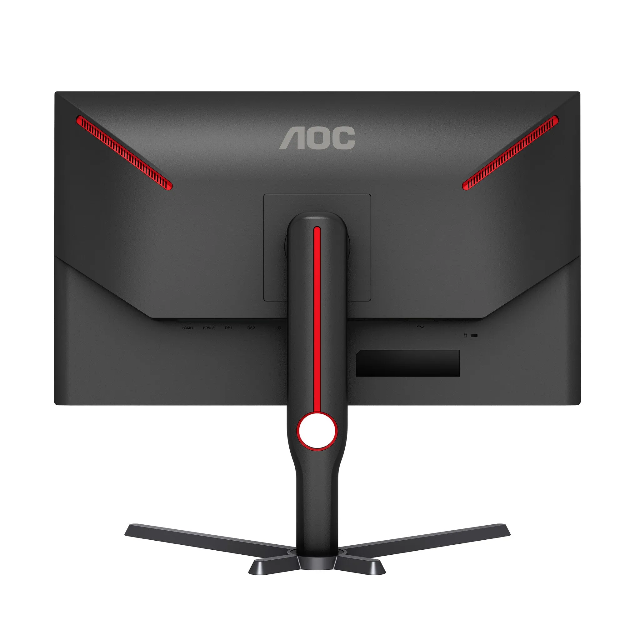 AOC G3 U27G3X/BK 27" 4K Ultra HD Gaming Monitor - 160Hz, 1ms, IPS, Adaptive Sync, Height Adjustable, Black and Red
