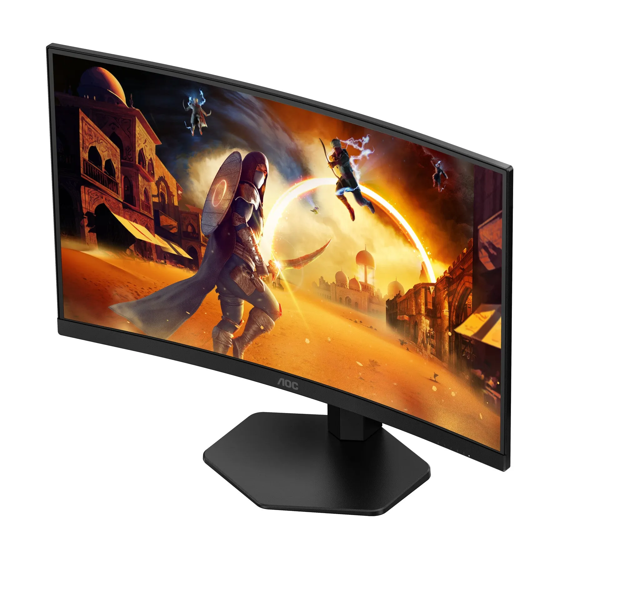 AOC G4 C27G4ZXU 27" Full HD Curved Gaming Monitor - 280Hz, 0.3ms, Fast VA, Adaptive Sync, Height Adjustable, Speakers, Black