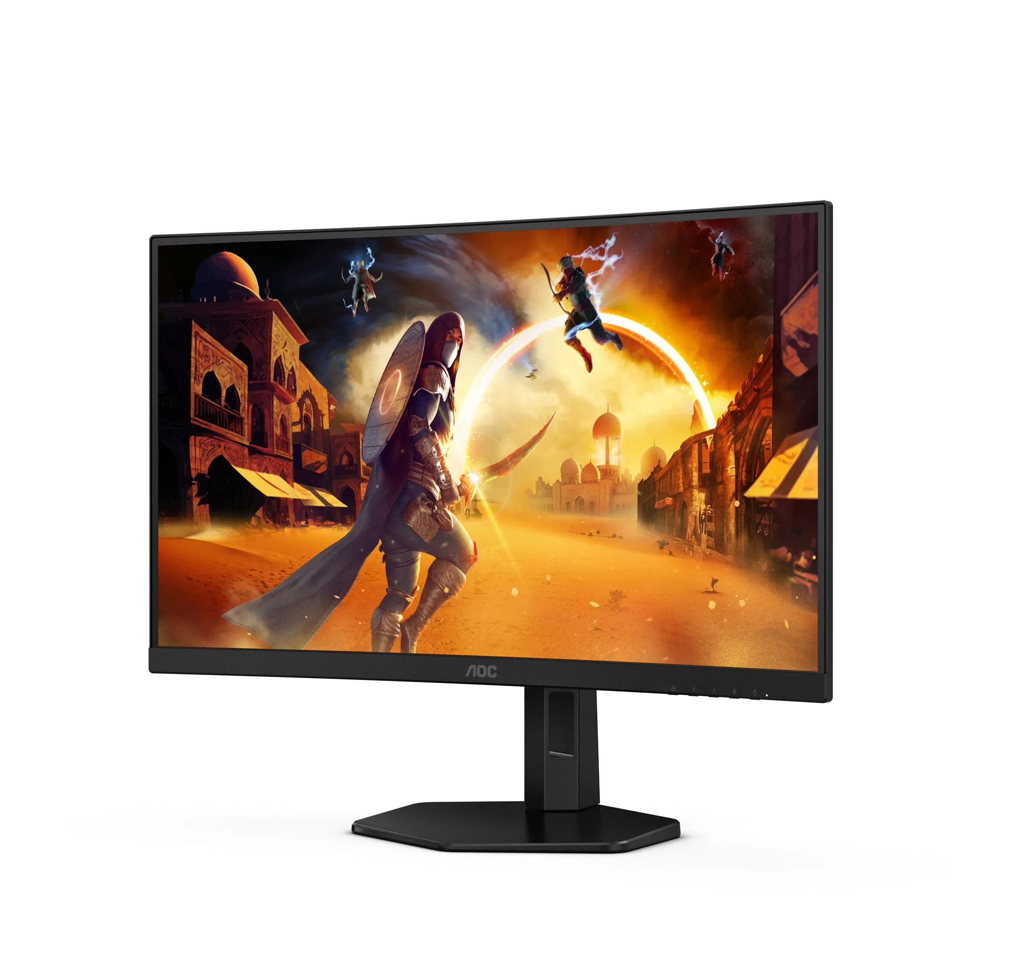 AOC G4 C27G4ZXU 27" Full HD Curved Gaming Monitor - 280Hz, 0.3ms, Fast VA, Adaptive Sync, Height Adjustable, Speakers, Black