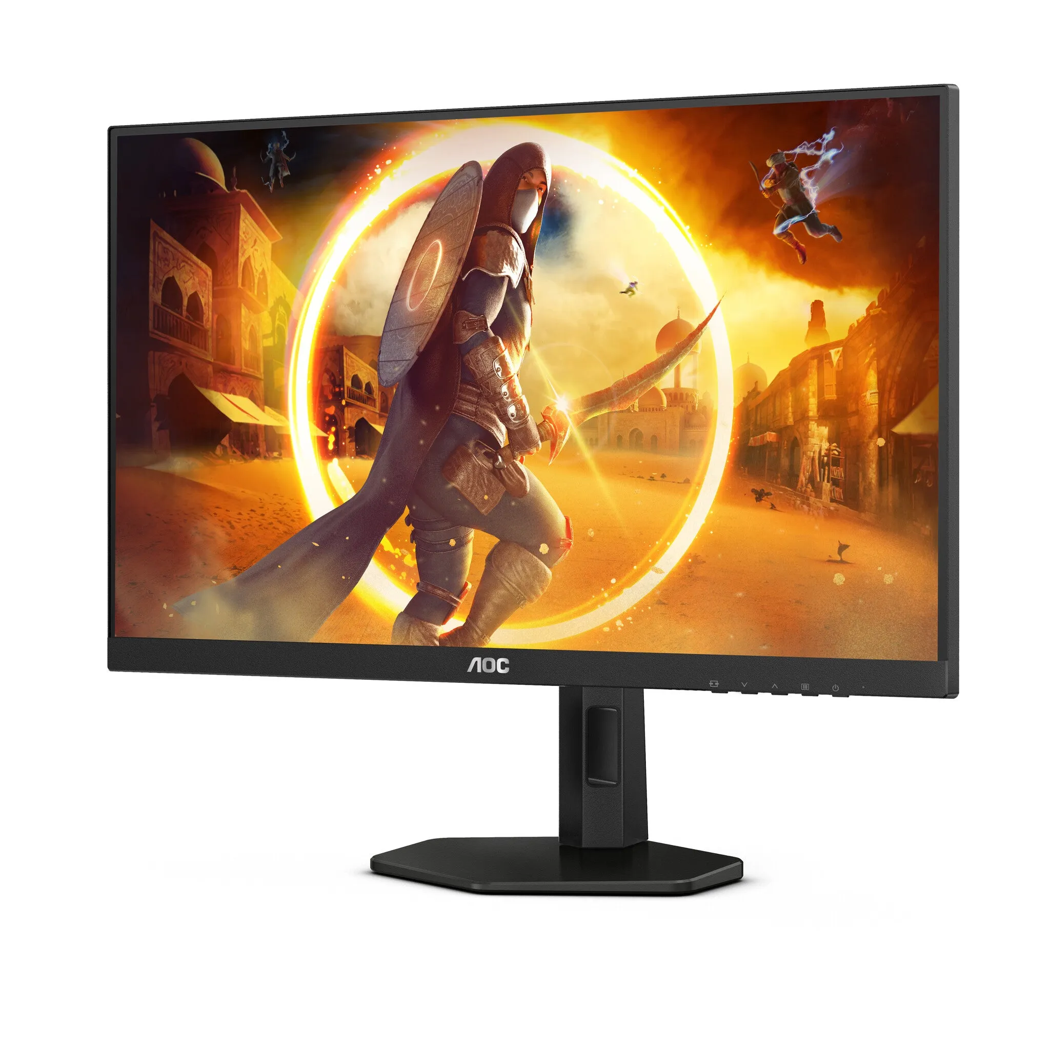 AOC Q27G4X 27" Quad HD Gaming Monitor - 180Hz, 1ms, Fast IPS, Adaptive Sync, Height Adjustable, Black