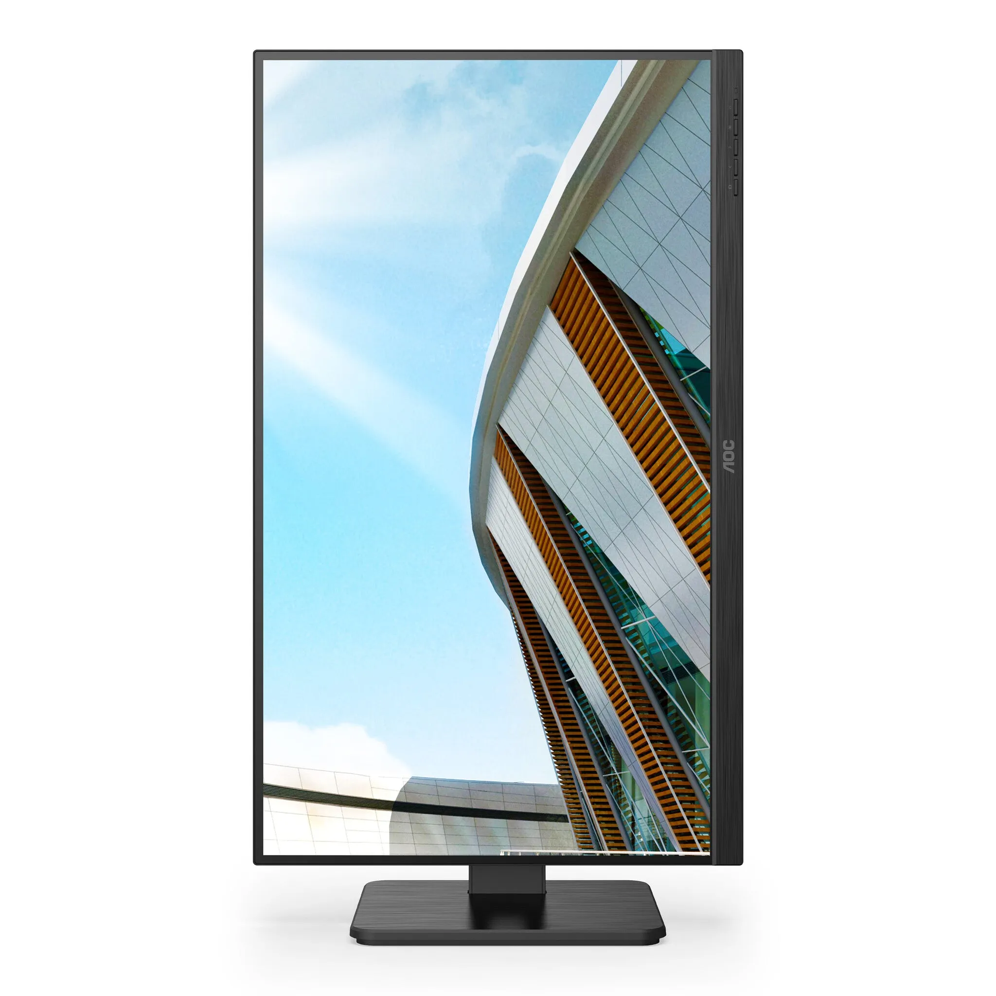 AOC Q27P2Q 27" Quad HD Monitor - 75Hz, 4ms, IPS, Height Adjustable, Speakers, Black