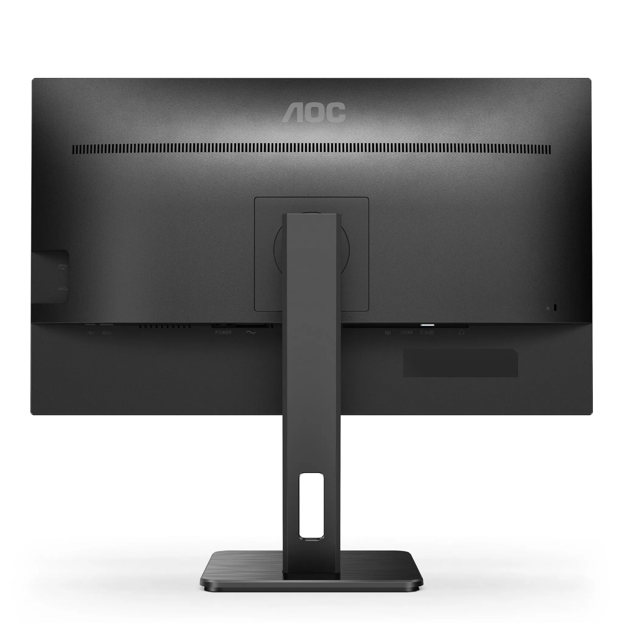 AOC Q27P2Q 27" Quad HD Monitor - 75Hz, 4ms, IPS, Height Adjustable, Speakers, Black