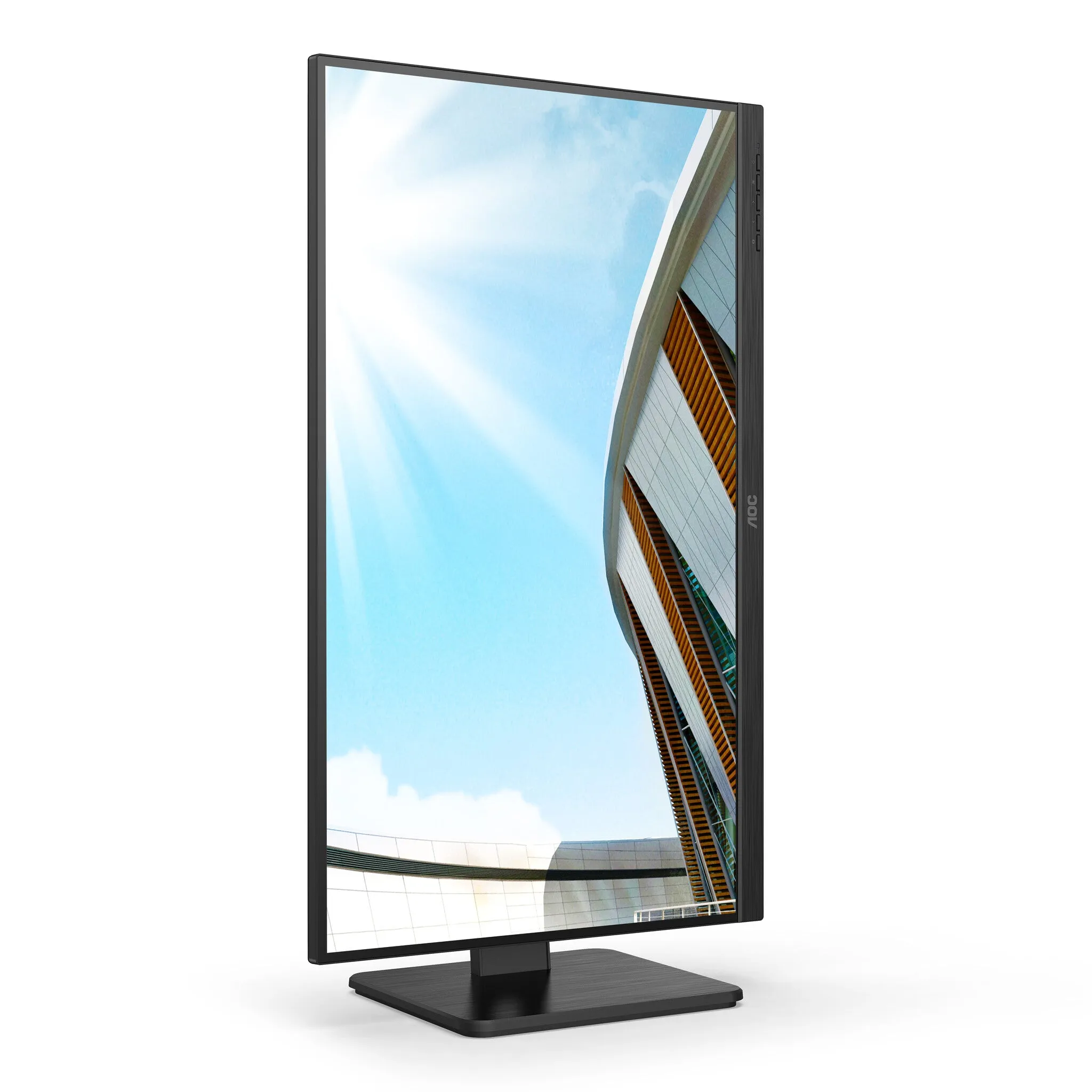 AOC Q27P2Q 27" Quad HD Monitor - 75Hz, 4ms, IPS, Height Adjustable, Speakers, Black