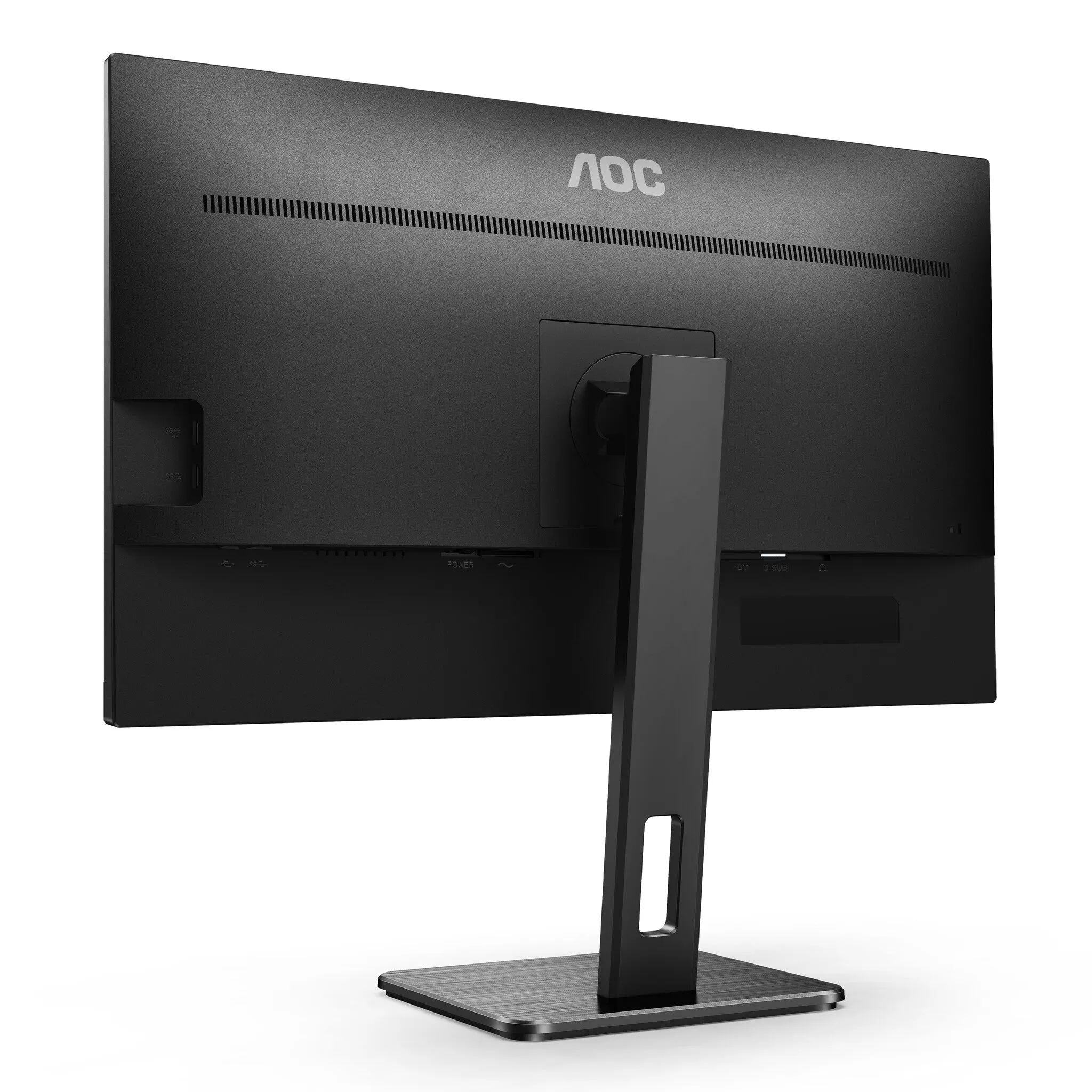 AOC Q27P2Q 27" Quad HD Monitor - 75Hz, 4ms, IPS, Height Adjustable, Speakers, Black