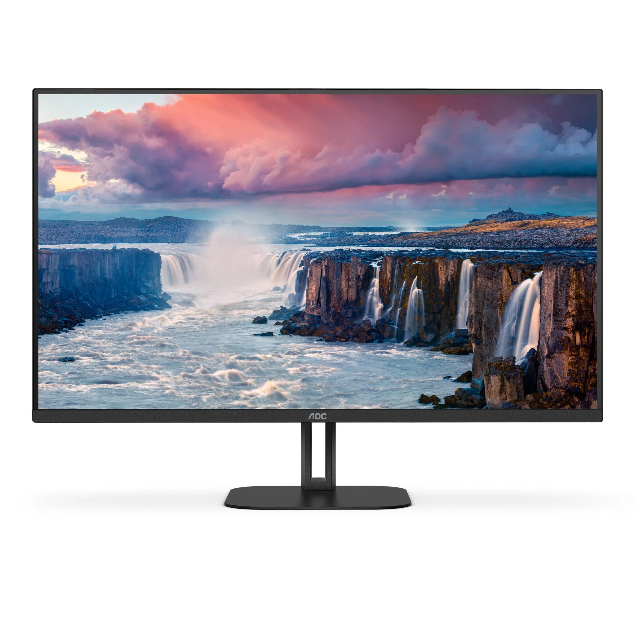 AOC V5 Q32V5CE/BK 31.5" Quad HD Monitor - 75Hz, 1ms, VA, Height Adjustable, Speakers, Black