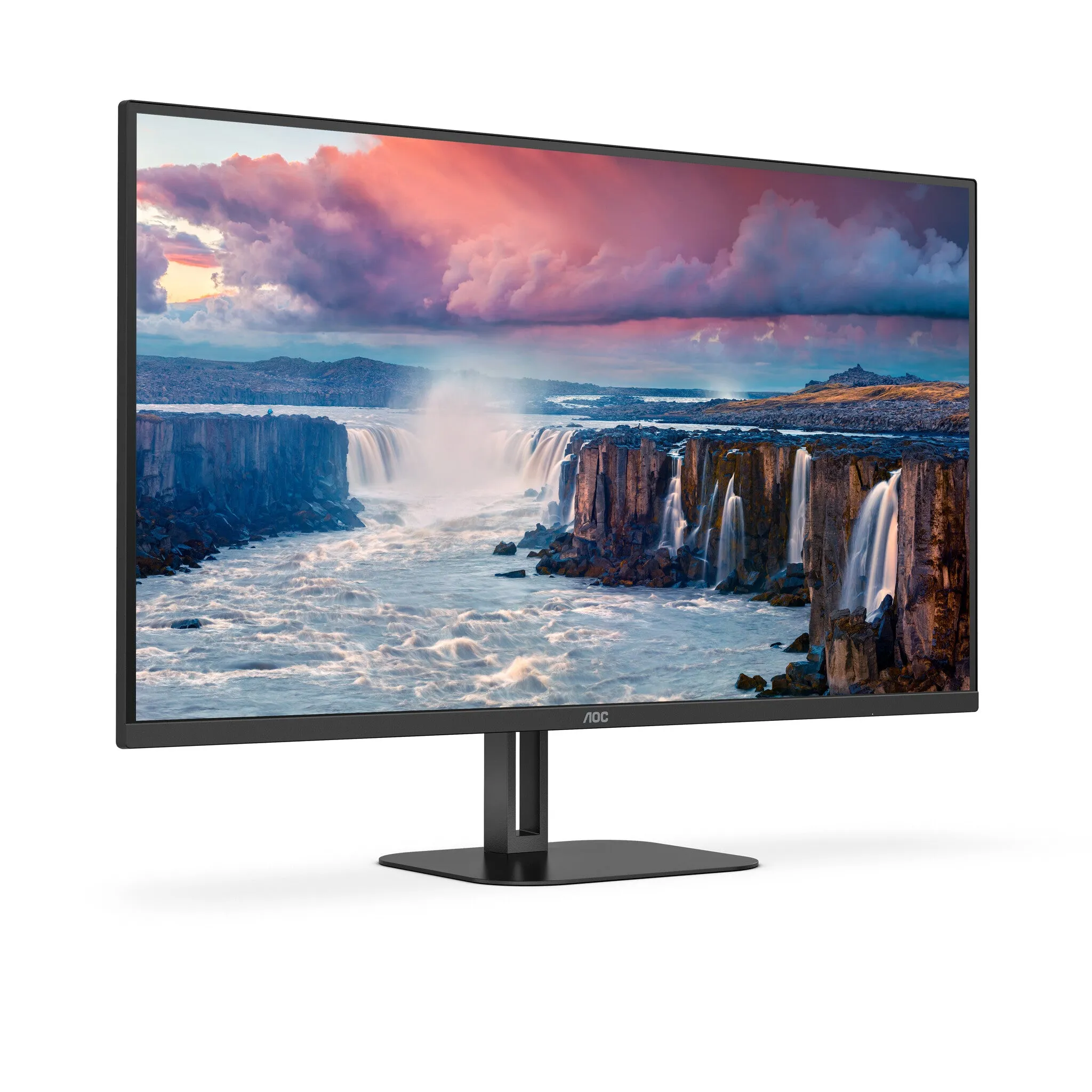 AOC V5 Q32V5CE/BK 31.5" Quad HD Monitor - 75Hz, 1ms, VA, Height Adjustable, Speakers, Black