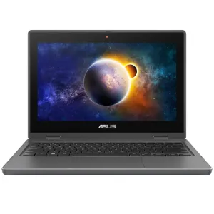 ASUS BR1100FKA-BP0543XA 11.6" 2-in-1 Laptop - Intel Pentium Silver N6000, 4GB RAM, 128GB eMMC, Touchscreen, Windows 11 Pro Education, Grey
