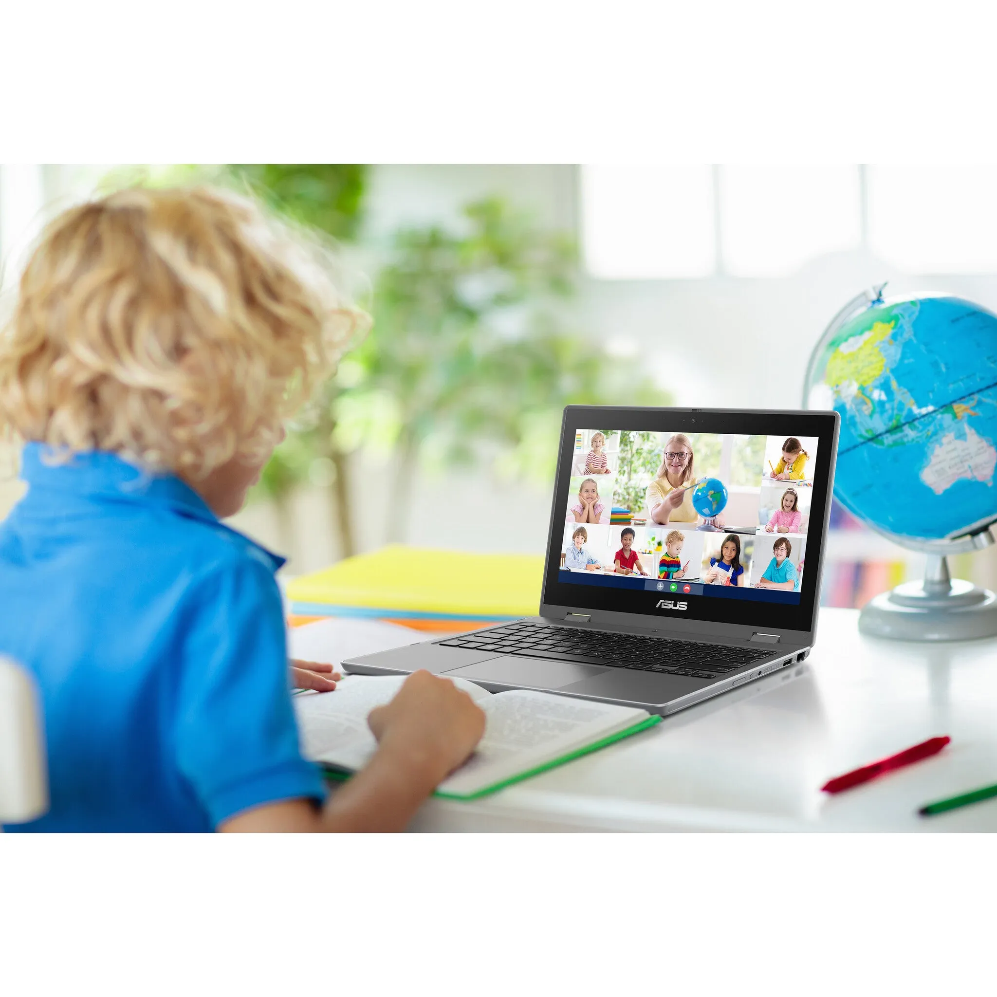 ASUS BR1100FKA-BP0543XA 11.6" 2-in-1 Laptop - Intel Pentium Silver N6000, 4GB RAM, 128GB eMMC, Touchscreen, Windows 11 Pro Education, Grey