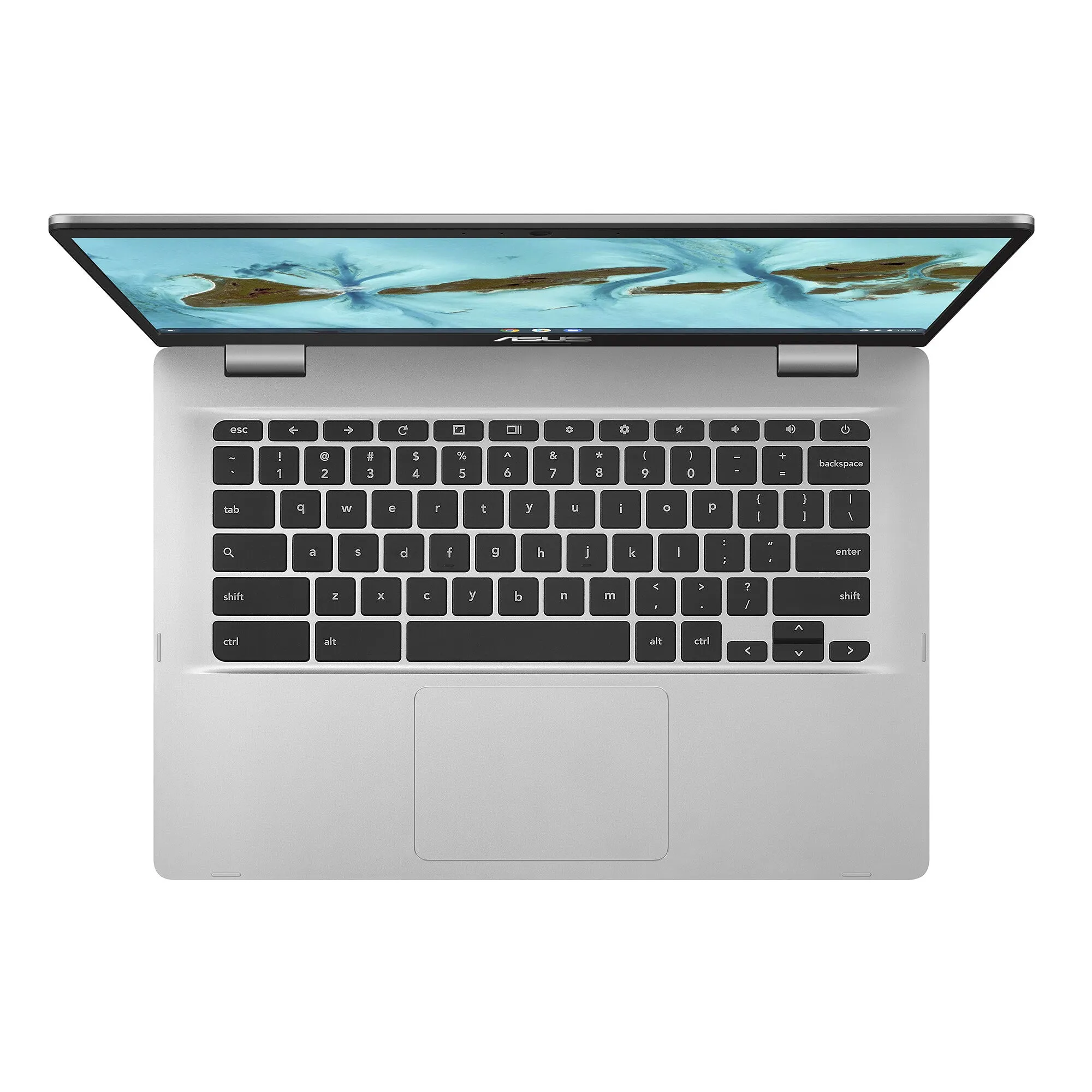 ASUS C424MA-EB0079 14" Chromebook - Intel Pentium Silver N5030, 4GB RAM, 64GB eMMC, Full HD, ChromeOS, Silver