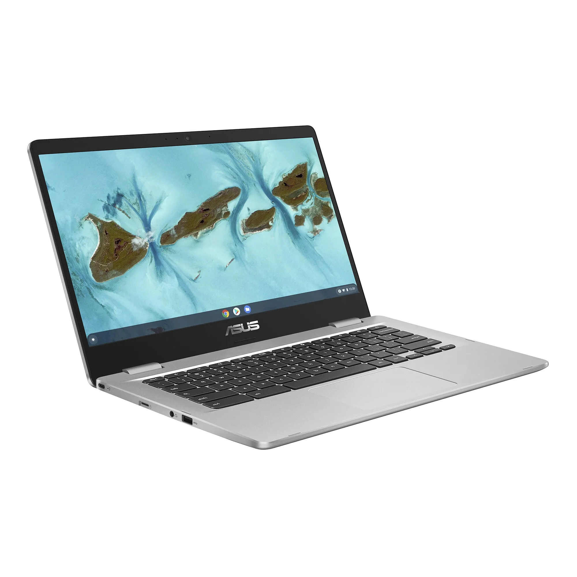 ASUS C424MA-EB0079 14" Chromebook - Intel Pentium Silver N5030, 4GB RAM, 64GB eMMC, Full HD, ChromeOS, Silver