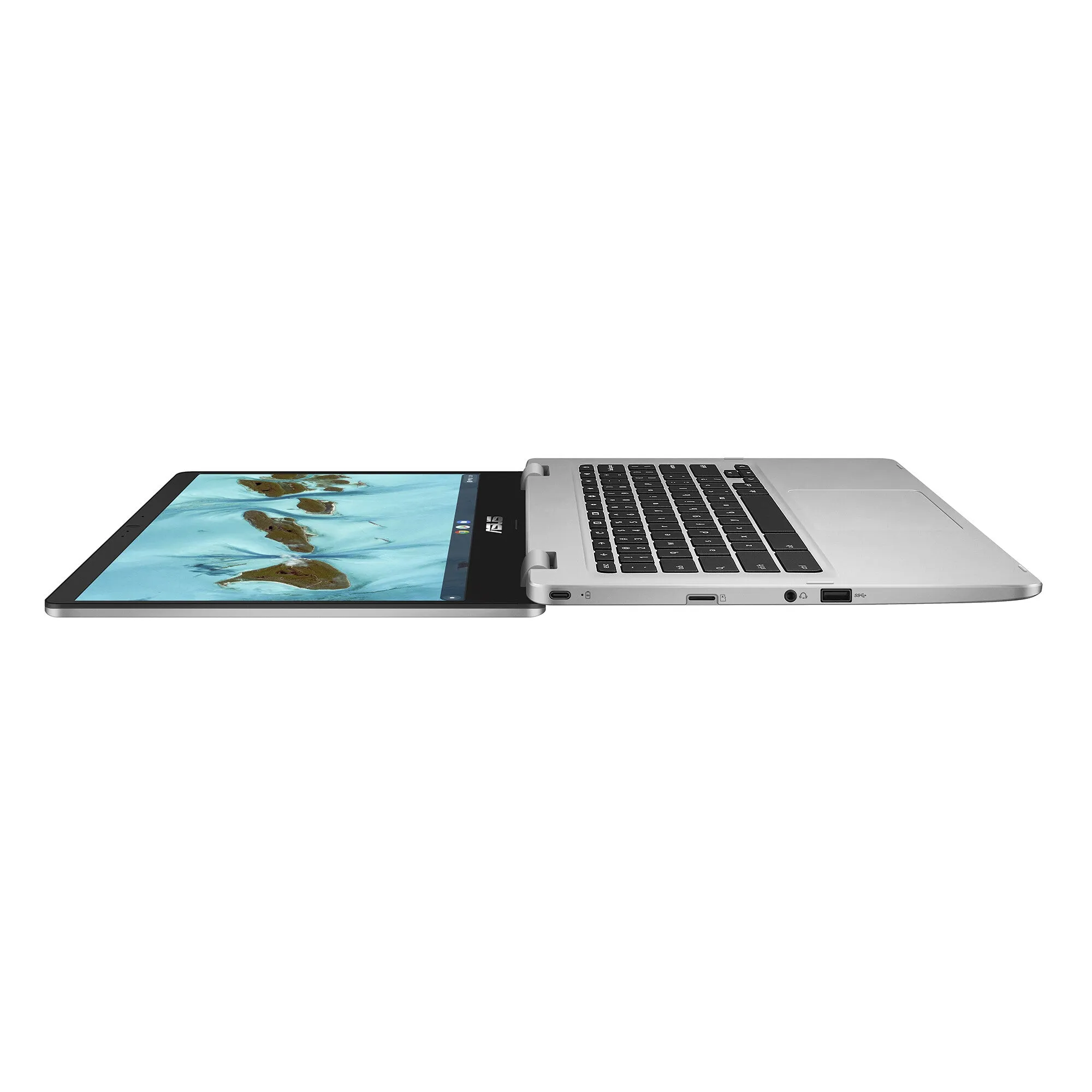 ASUS C424MA-EB0079 14" Chromebook - Intel Pentium Silver N5030, 4GB RAM, 64GB eMMC, Full HD, ChromeOS, Silver