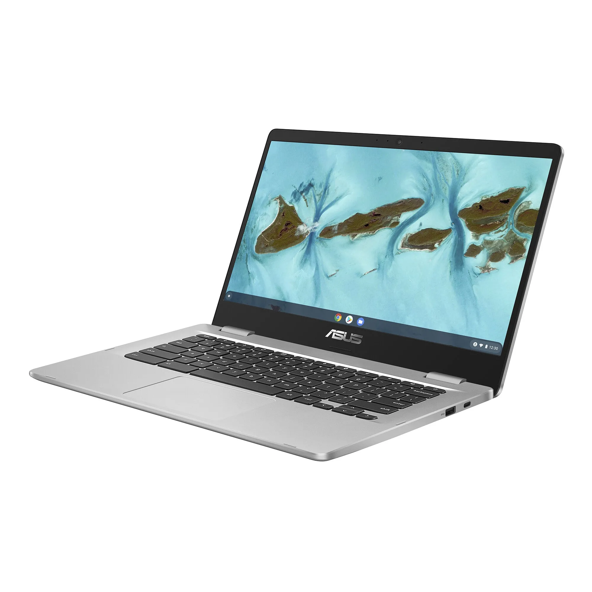 ASUS C424MA-EB0079 14" Chromebook - Intel Pentium Silver N5030, 4GB RAM, 64GB eMMC, Full HD, ChromeOS, Silver