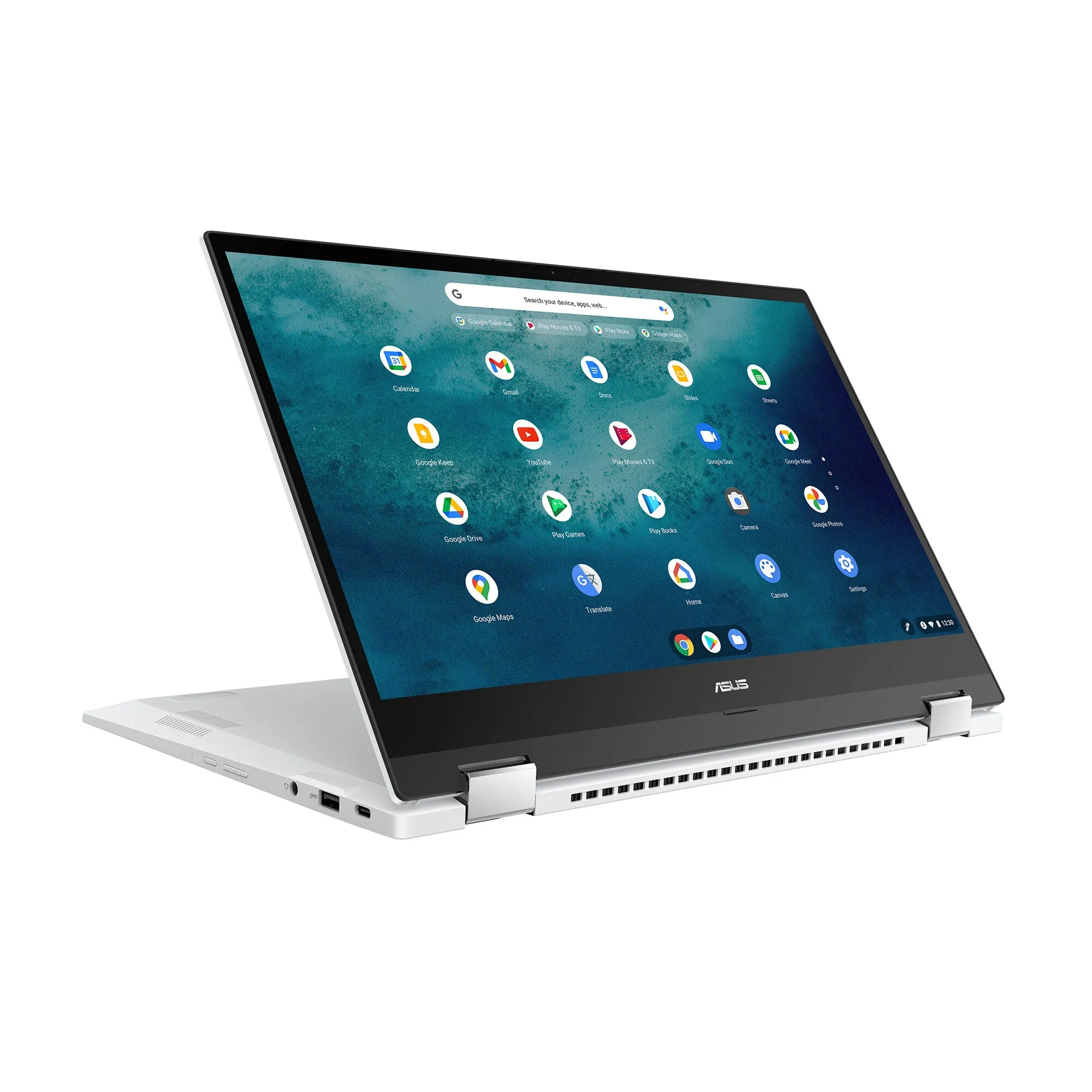 ASUS Chromebook Flip CX5 CX5500FEA-E60175 15.6" Chromebook - Intel Core i7-1165G7, 8GB RAM, 512GB SSD, Touchscreen, ChromeOS, Black/White