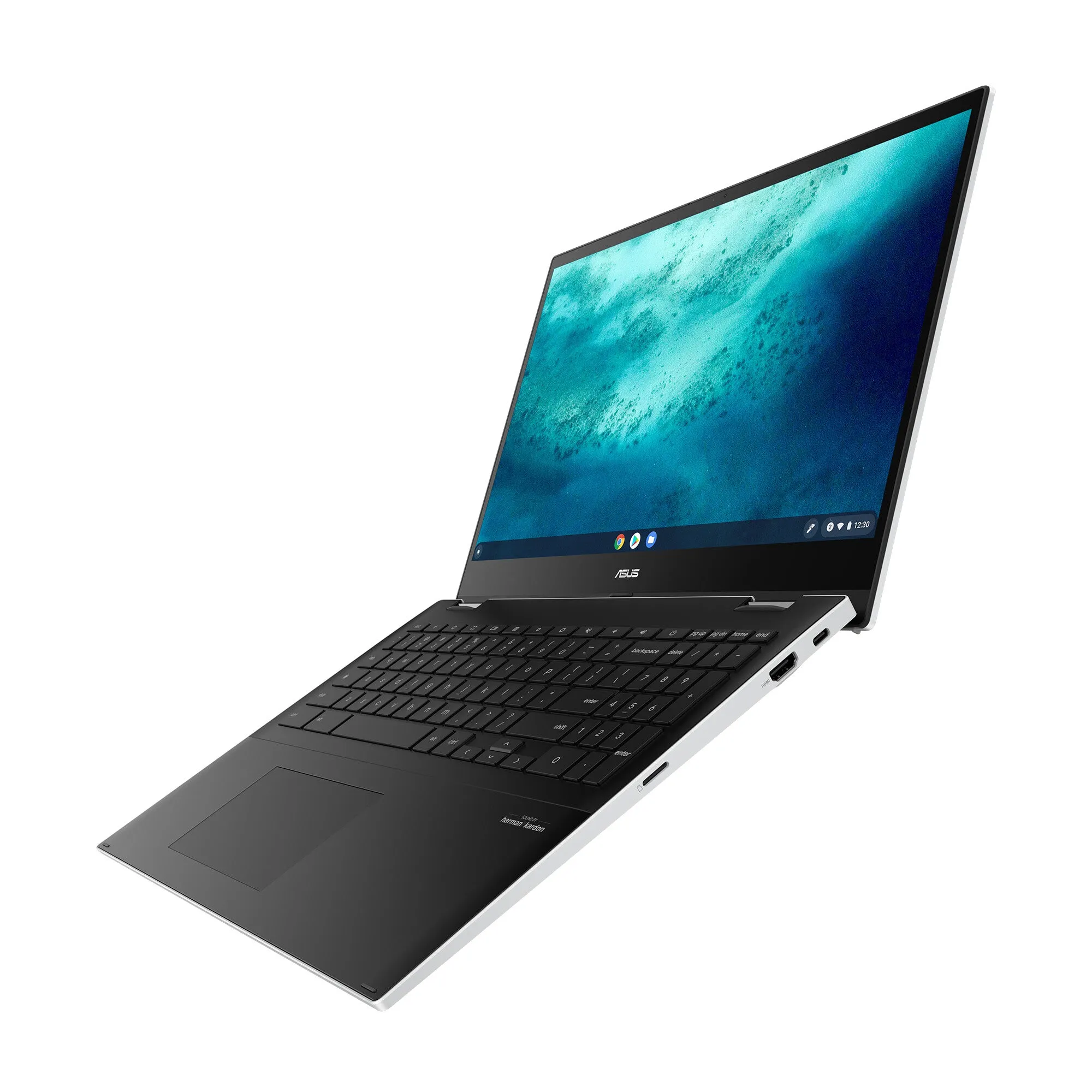 ASUS Chromebook Flip CX5 CX5500FEA-E60175 15.6" Chromebook - Intel Core i7-1165G7, 8GB RAM, 512GB SSD, Touchscreen, ChromeOS, Black/White