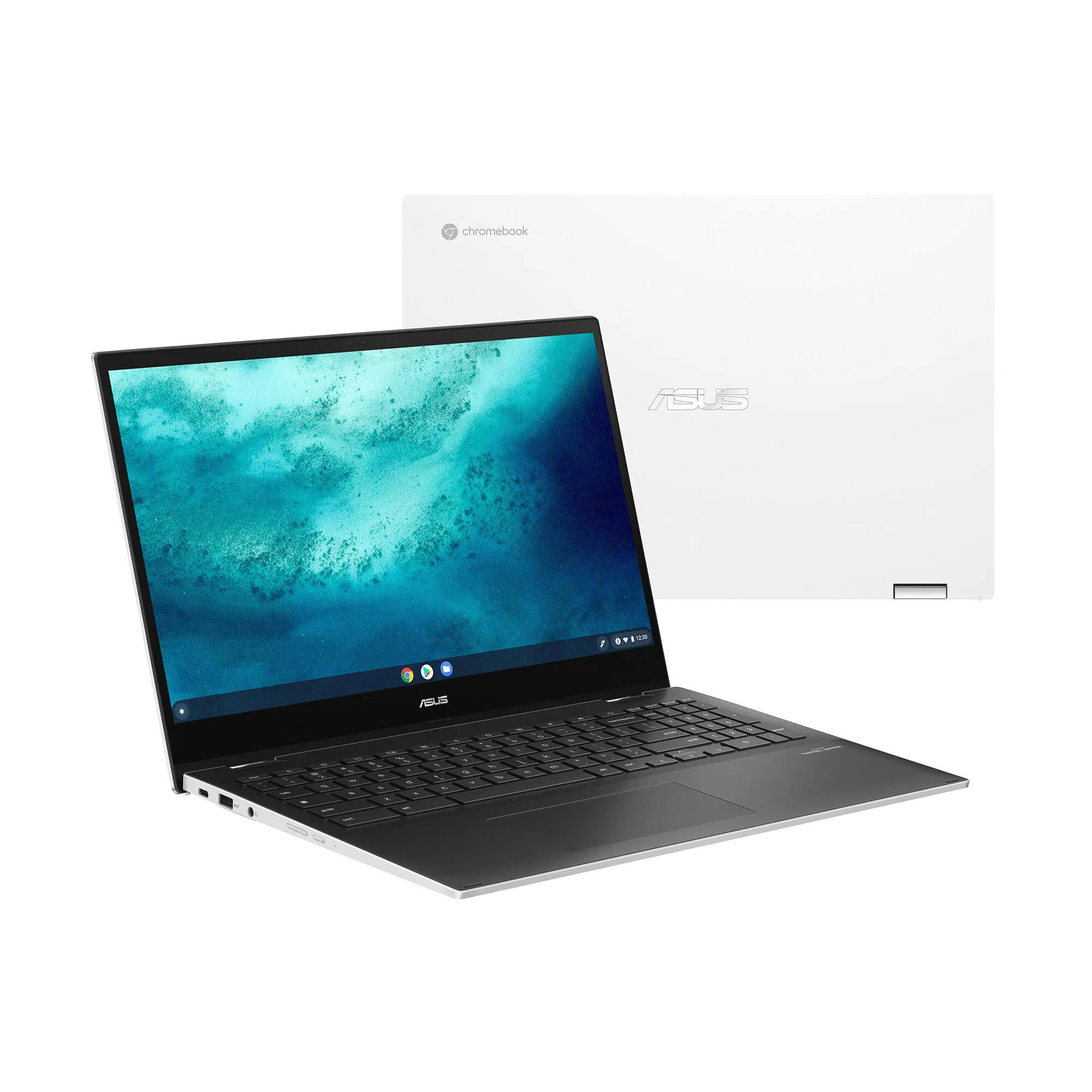 ASUS Chromebook Flip CX5 CX5500FEA-E60175 15.6" Chromebook - Intel Core i7-1165G7, 8GB RAM, 512GB SSD, Touchscreen, ChromeOS, Black/White