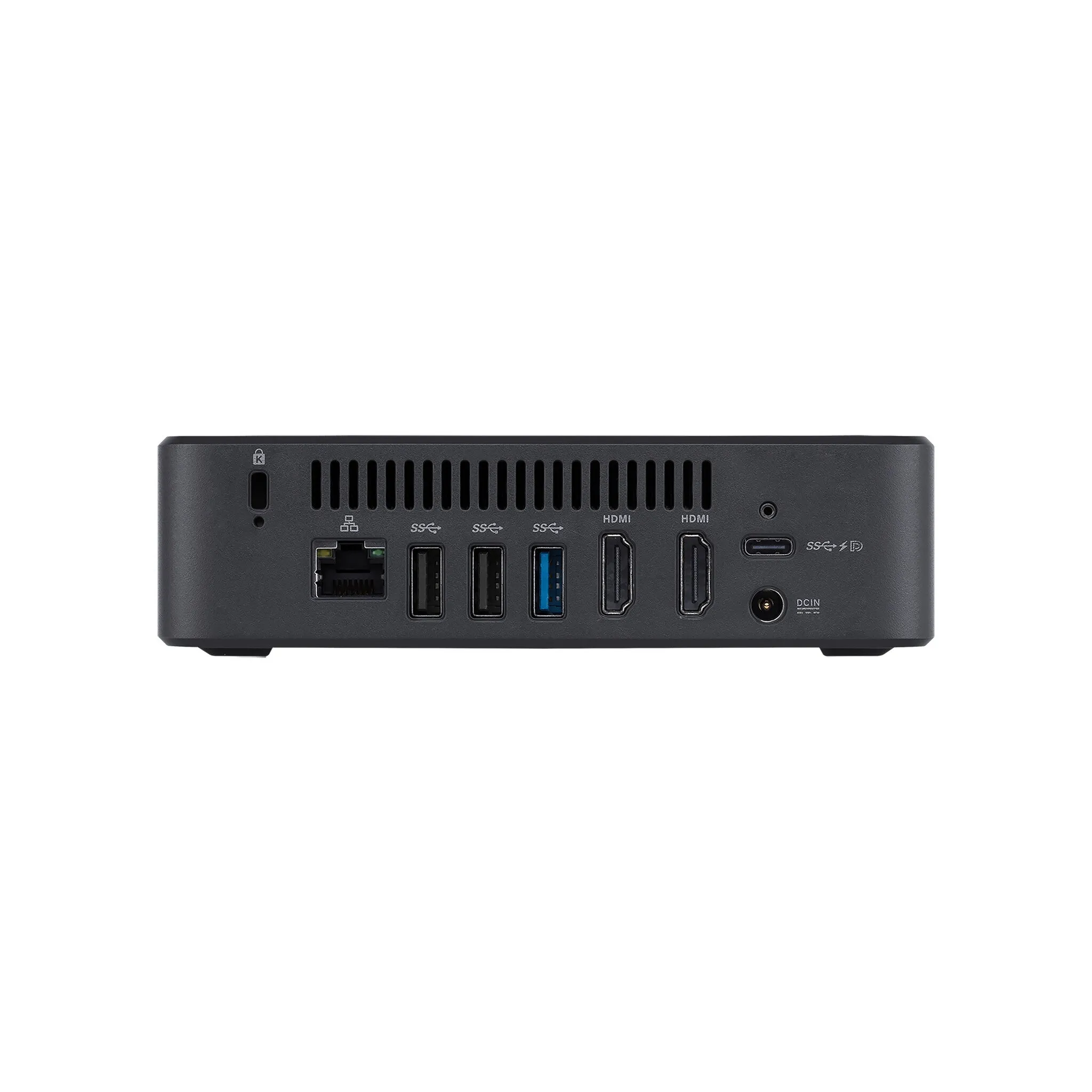 ASUS Chromebox CHROMEBOX4-GC029UN PC/workstation Intel Celeron 5205U 4 GB DDR4-SDRAM 32 GB eMMC ChromeOS Mini PC Black