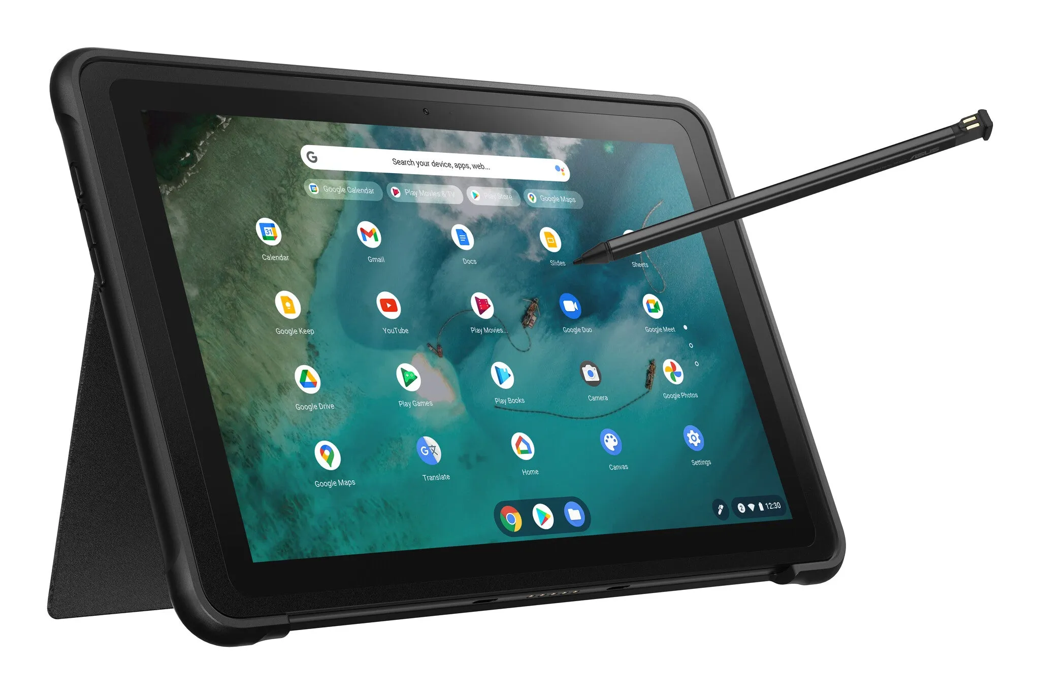 ASUS CZ1000DVA-L30031 10.1" Chromebook - MediaTek MT8183, 4GB RAM, 64GB eMMC, Touchscreen, ChromeOS, Black