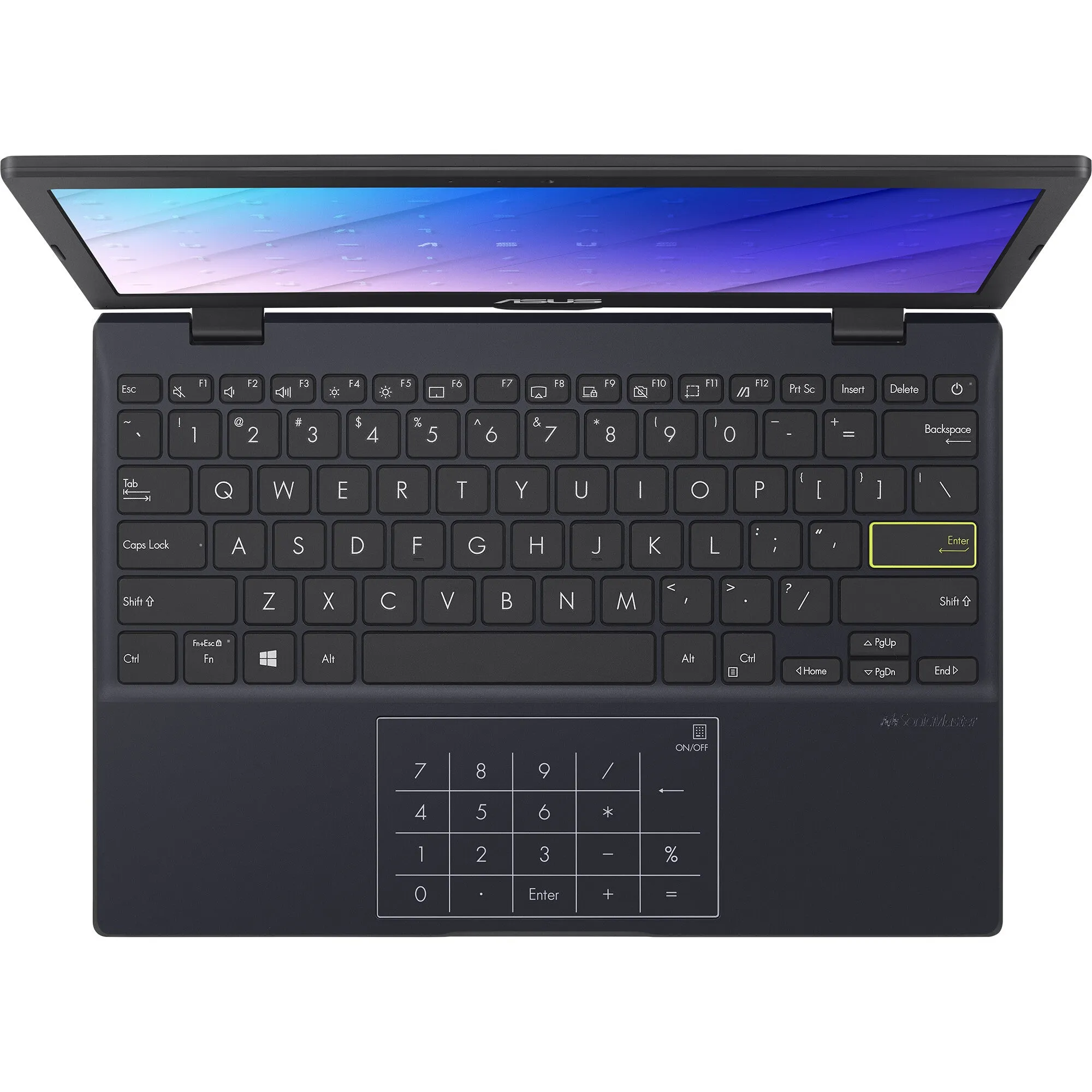 ASUS E210MA-GJ181TS 11.6" Laptop - Intel Celeron N4020, 4GB RAM, 64GB eMMC, Windows 10 Home in S mode, Blue