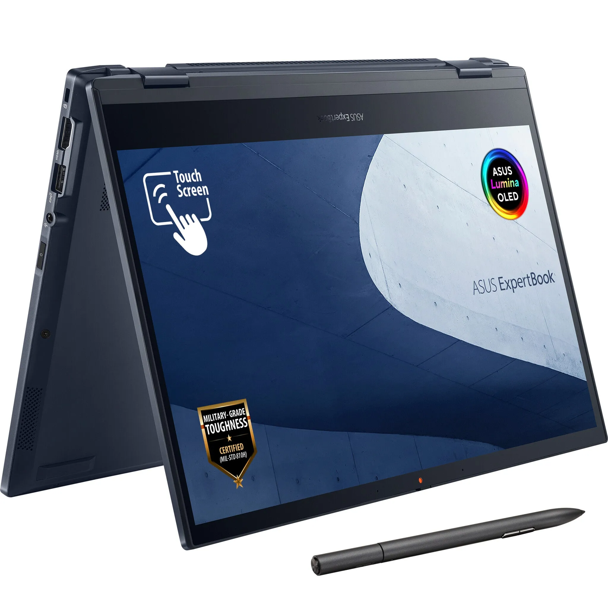 ASUS ExpertBook B5302FEA 13.3" 2-in-1 Laptop - Intel Core i5-1135G7, 8GB RAM, 512GB SSD, Touchscreen, Windows 11 Pro, Black