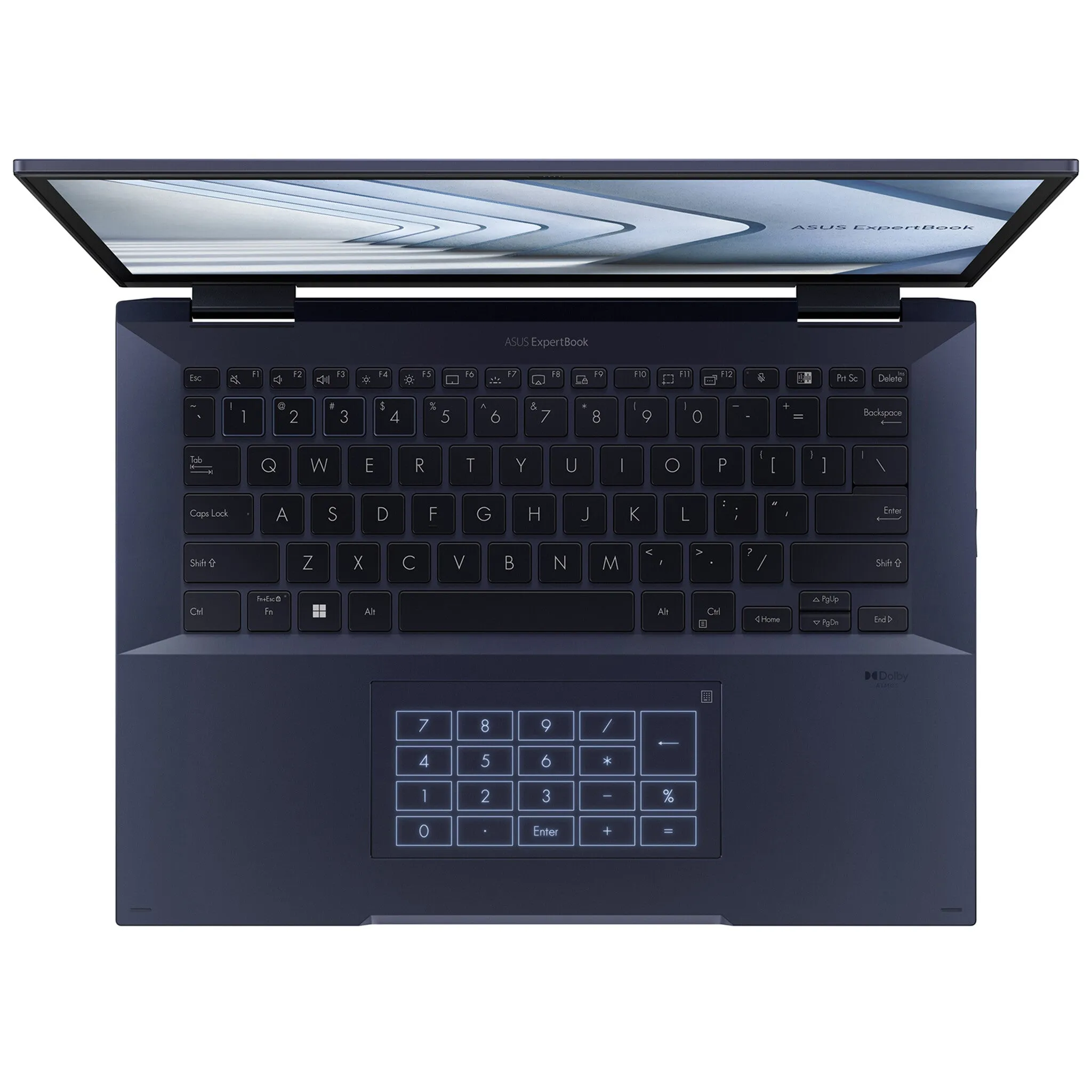 ASUS ExpertBook B7402FEA 14" 2-in-1 Laptop - Intel Core i7-1195G7, 16GB RAM, 512GB SSD, Touchscreen, Windows 10 Pro, Black