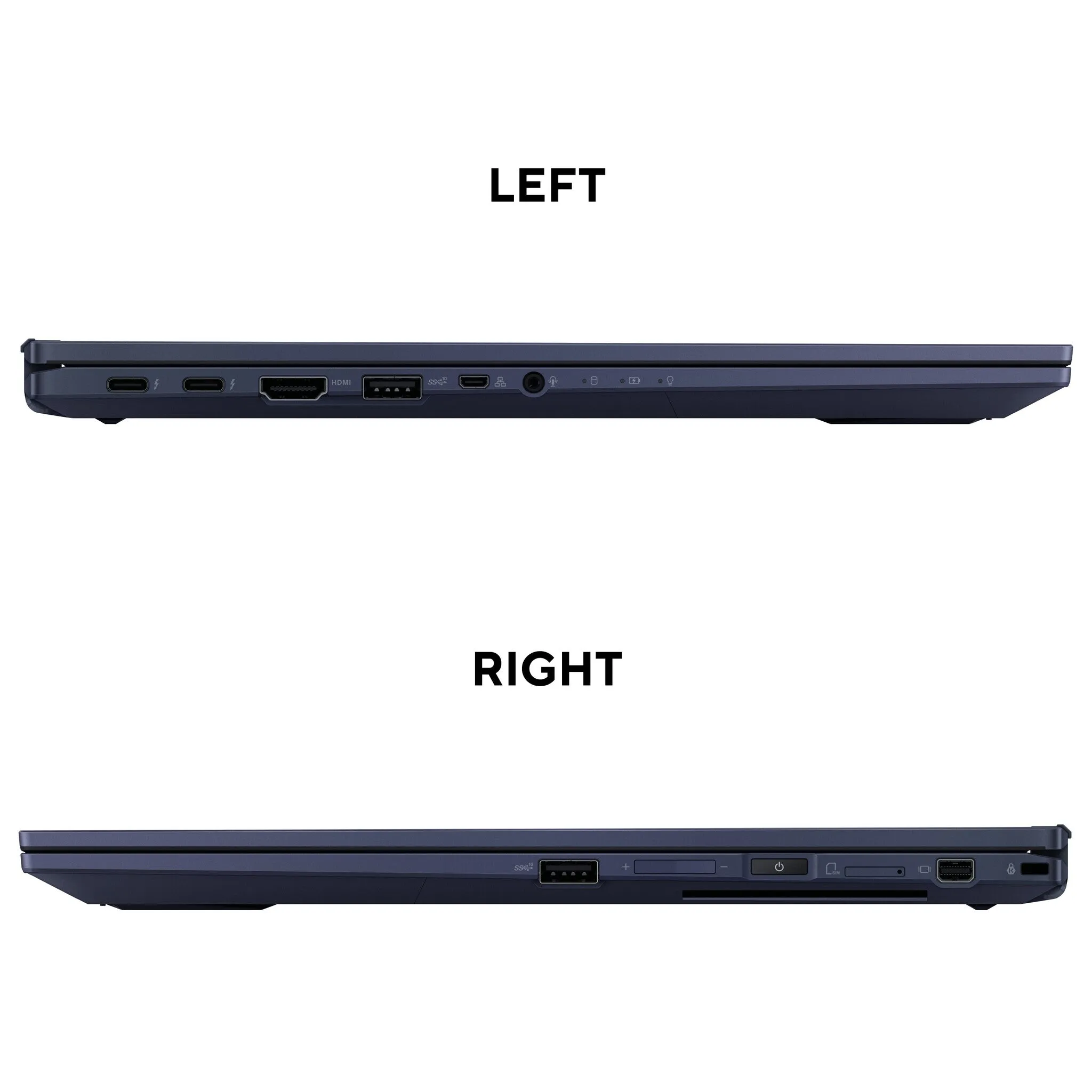 ASUS ExpertBook B7402FEA 14" 2-in-1 Laptop - Intel Core i7-1195G7, 16GB RAM, 512GB SSD, Touchscreen, Windows 10 Pro, Black