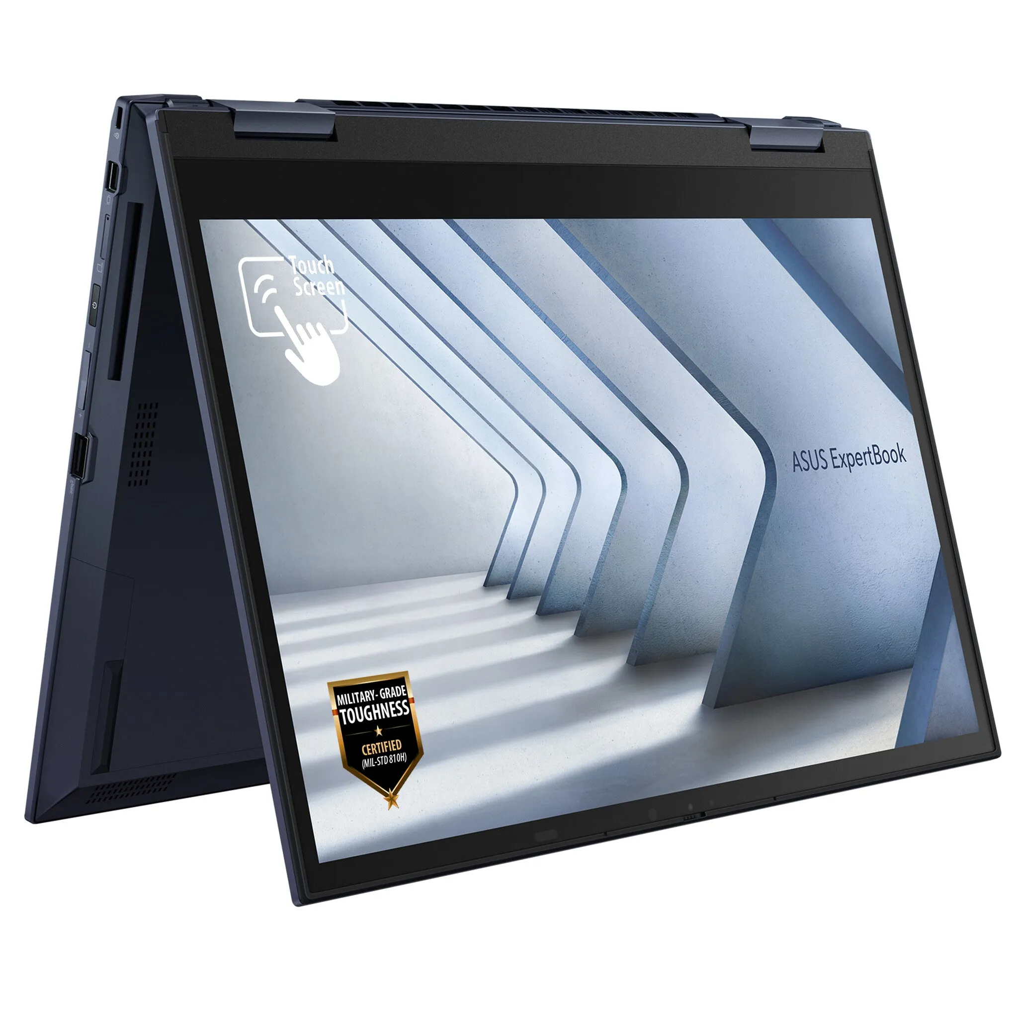 ASUS ExpertBook B7402FEA 14" 2-in-1 Laptop - Intel Core i7-1195G7, 16GB RAM, 512GB SSD, Touchscreen, Windows 10 Pro, Black
