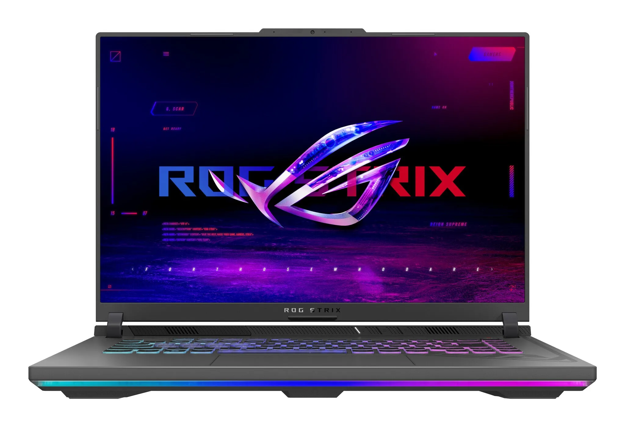 ASUS ROG Strix G16 G614JV-N3106W 16" Gaming Laptop - Intel Core i5-13450HX, RTX 4060, 16GB RAM, 512GB SSD, WUXGA, Windows 11 Home, Black/Grey