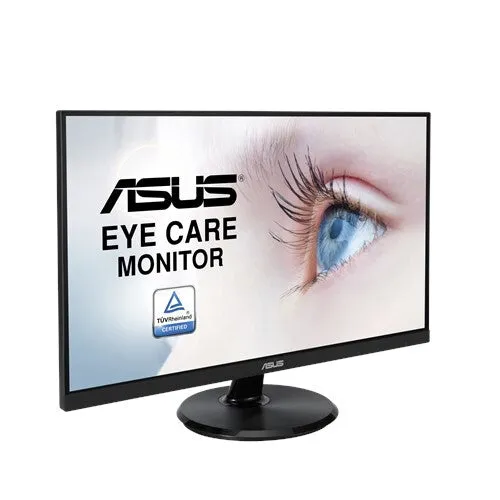 ASUS VA24DQ 23.8" Full HD Monitor - 75Hz, 5ms, IPS, Adaptive-Sync/FreeSync, Speakers, Black