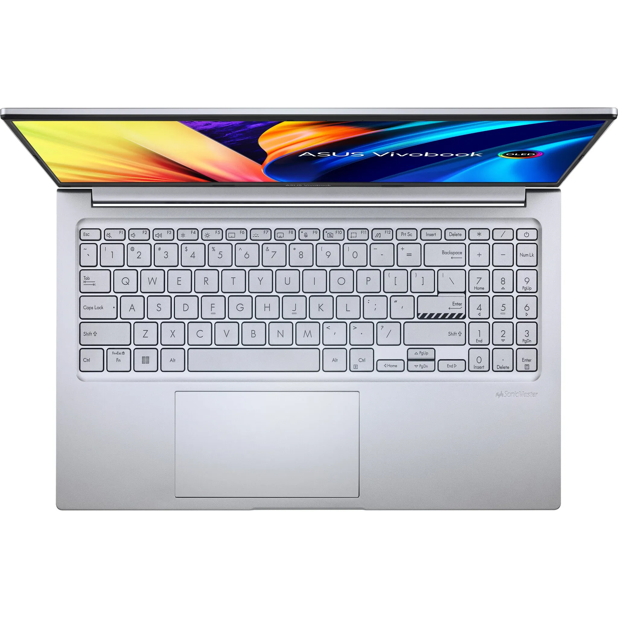 ASUS Vivobook 15 M1503QA-L1119W 15.6" Laptop - AMD Ryzen 5 5600H, 16GB RAM, 512GB SSD, OLED, Windows 11 Home, Silver