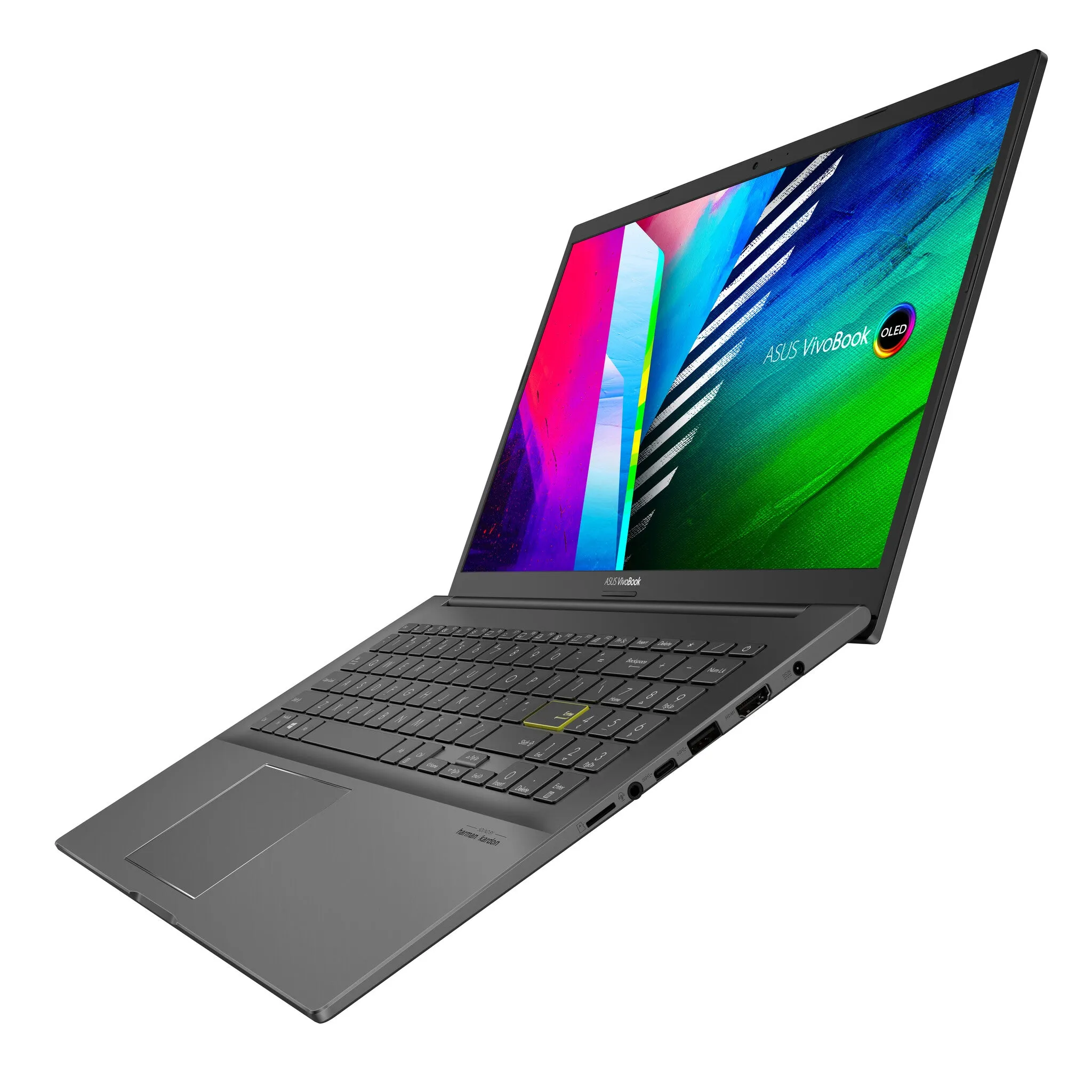 ASUS Vivobook 15 M513UA-L1350W 15.6" Laptop - AMD Ryzen 7 5700U, 8GB RAM, 512GB SSD, OLED, Windows 11 Home, Black