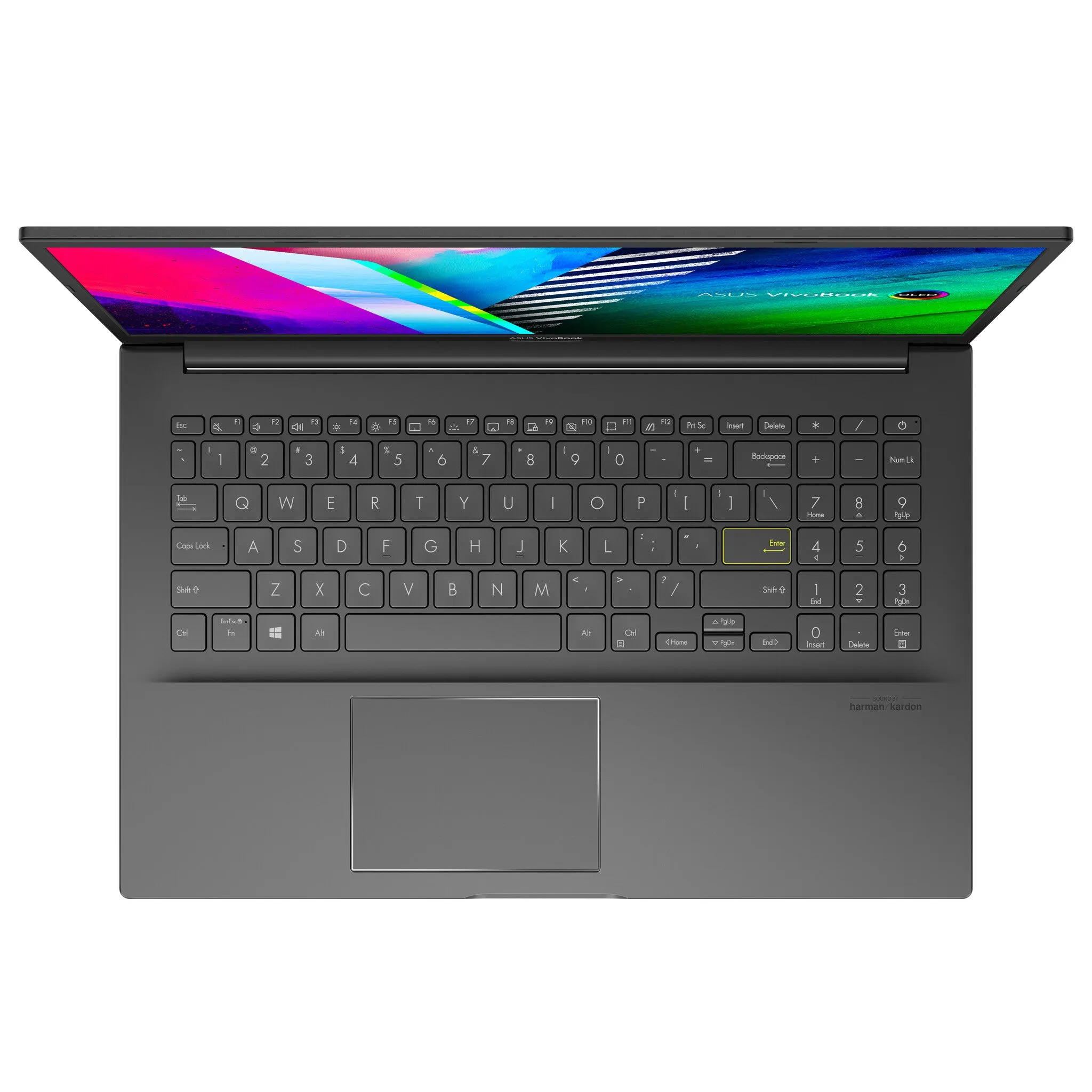 ASUS Vivobook 15 M513UA-L1350W 15.6" Laptop - AMD Ryzen 7 5700U, 8GB RAM, 512GB SSD, OLED, Windows 11 Home, Black