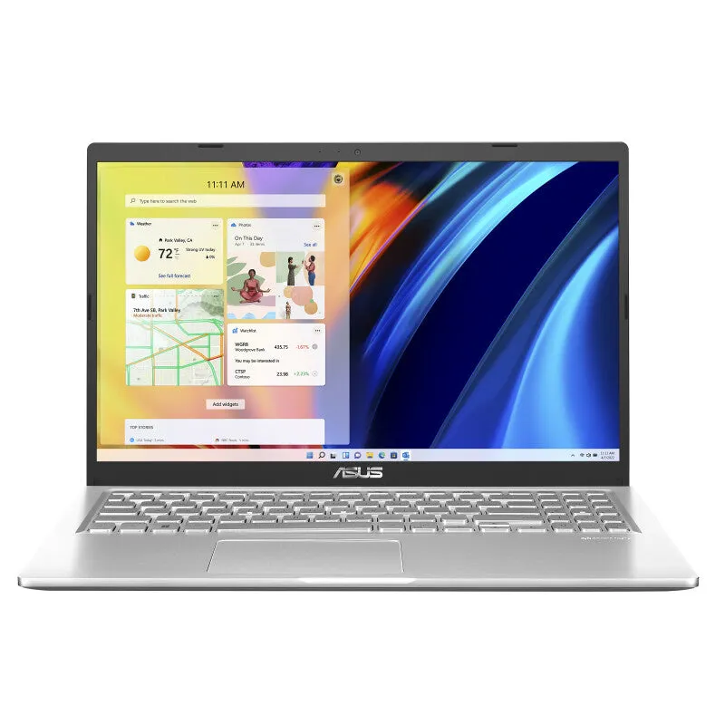 ASUS Vivobook 15 X1500EA-EJ2737W 15.6" Laptop - Intel Core i3-1115G4, 8GB RAM, 256GB SSD, Full HD, Windows 11 Home in S mode, Silver