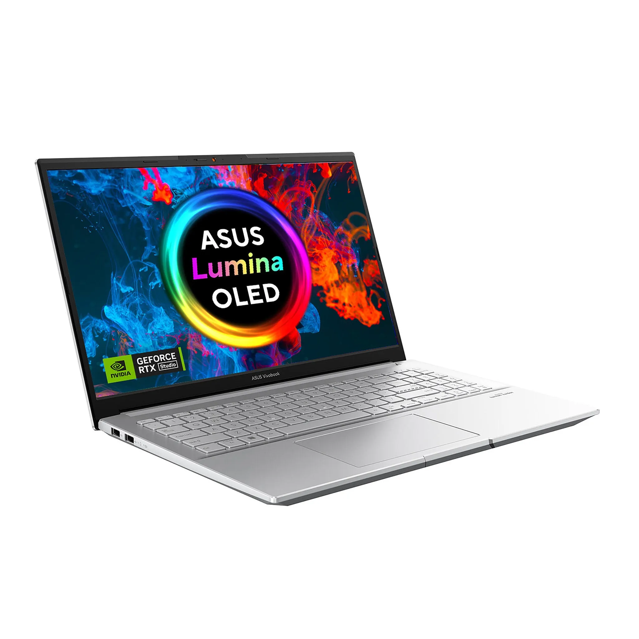ASUS Vivobook Pro 15 M6500RE-MA055W 15.6" Gaming Laptop - AMD Ryzen 9 6900HX, RTX 3050 Ti, 16GB RAM, 1TB SSD, OLED, Windows 11 Home, Silver