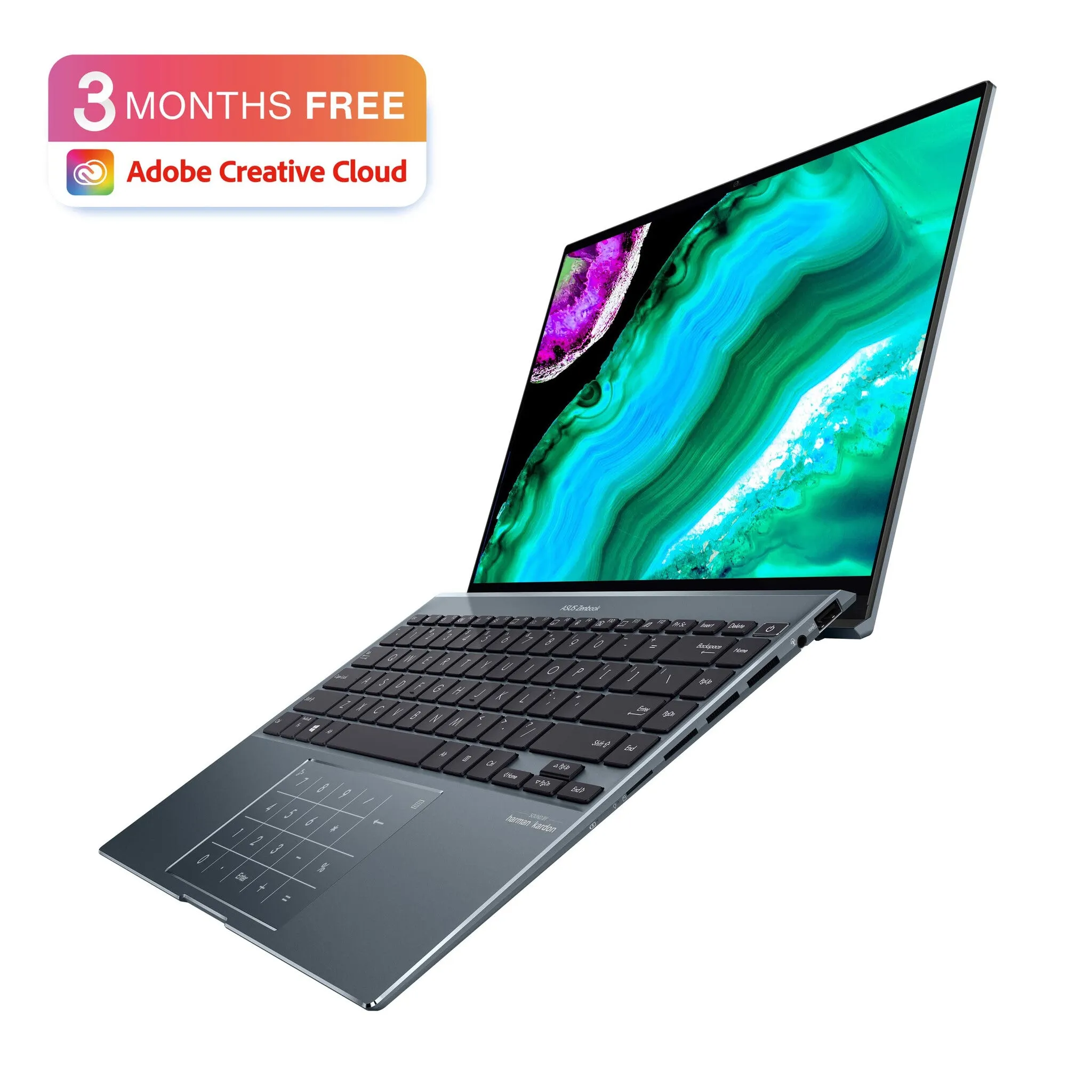 ASUS Zenbook 14X UX5401EA 14" Laptop - Intel Core i5-1135G7, 8GB RAM, 512GB SSD, OLED Touchscreen, Windows 10 Home, Grey