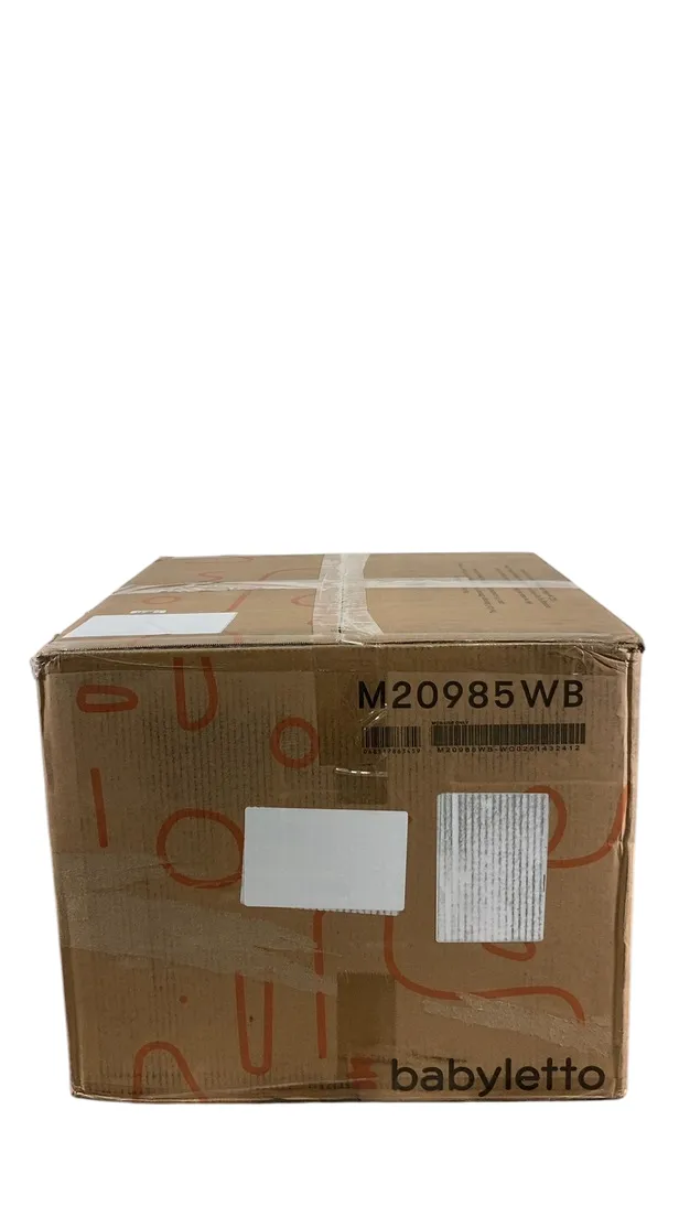 Babyletto Cali Storage Ottoman, Ivory Boucle