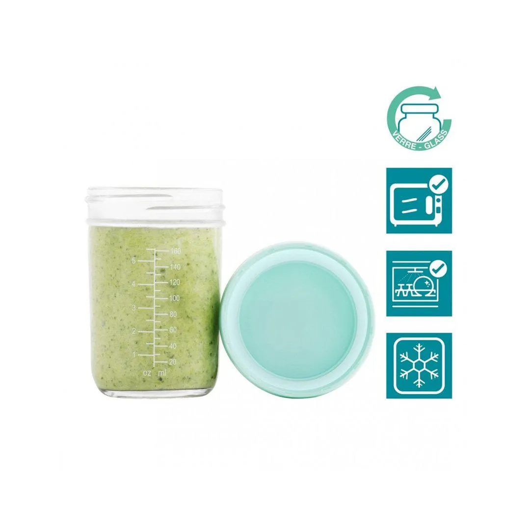 babymoov Glass Babybols 220ml - 4 Pack