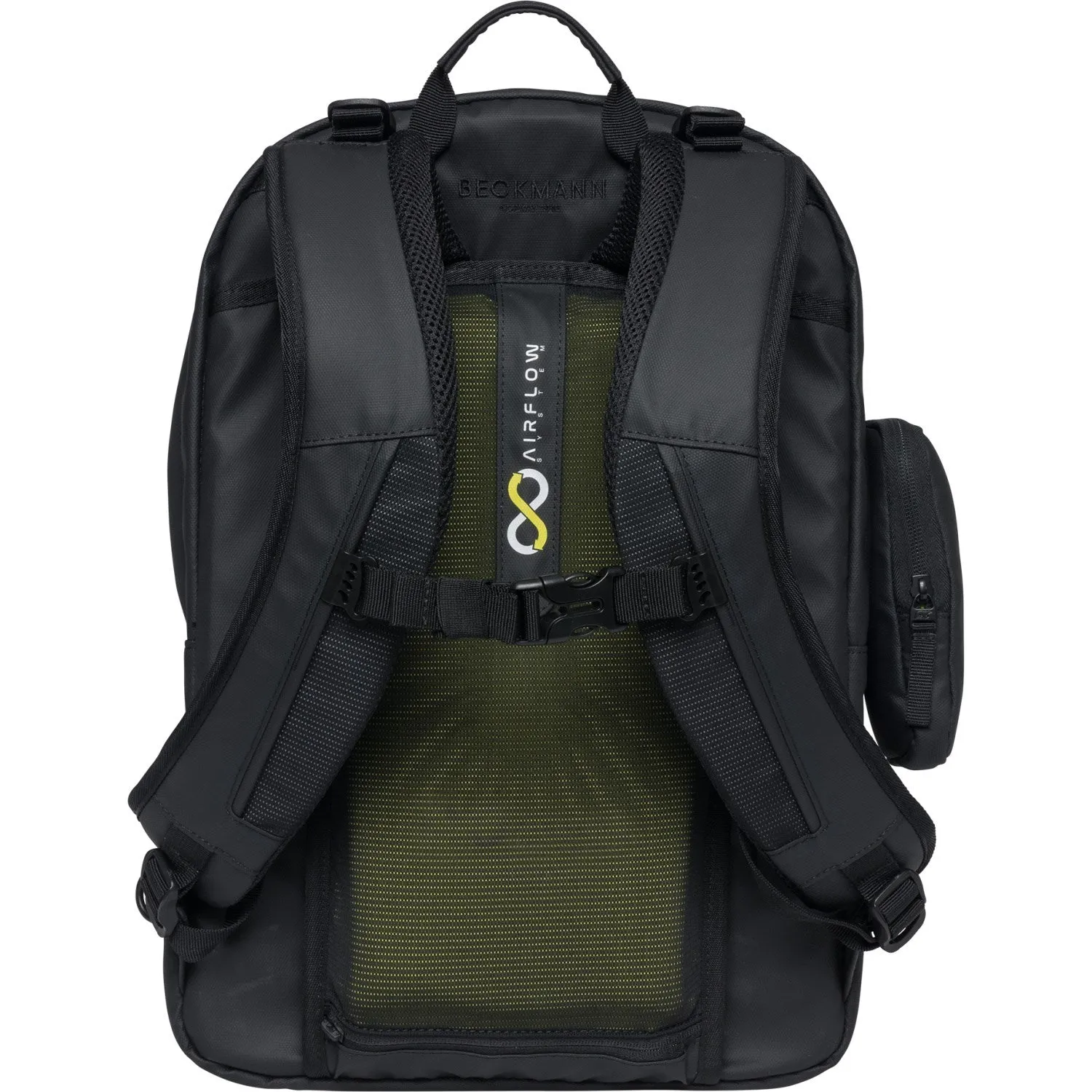 Beckmann Black Coated Sport Air School Bag