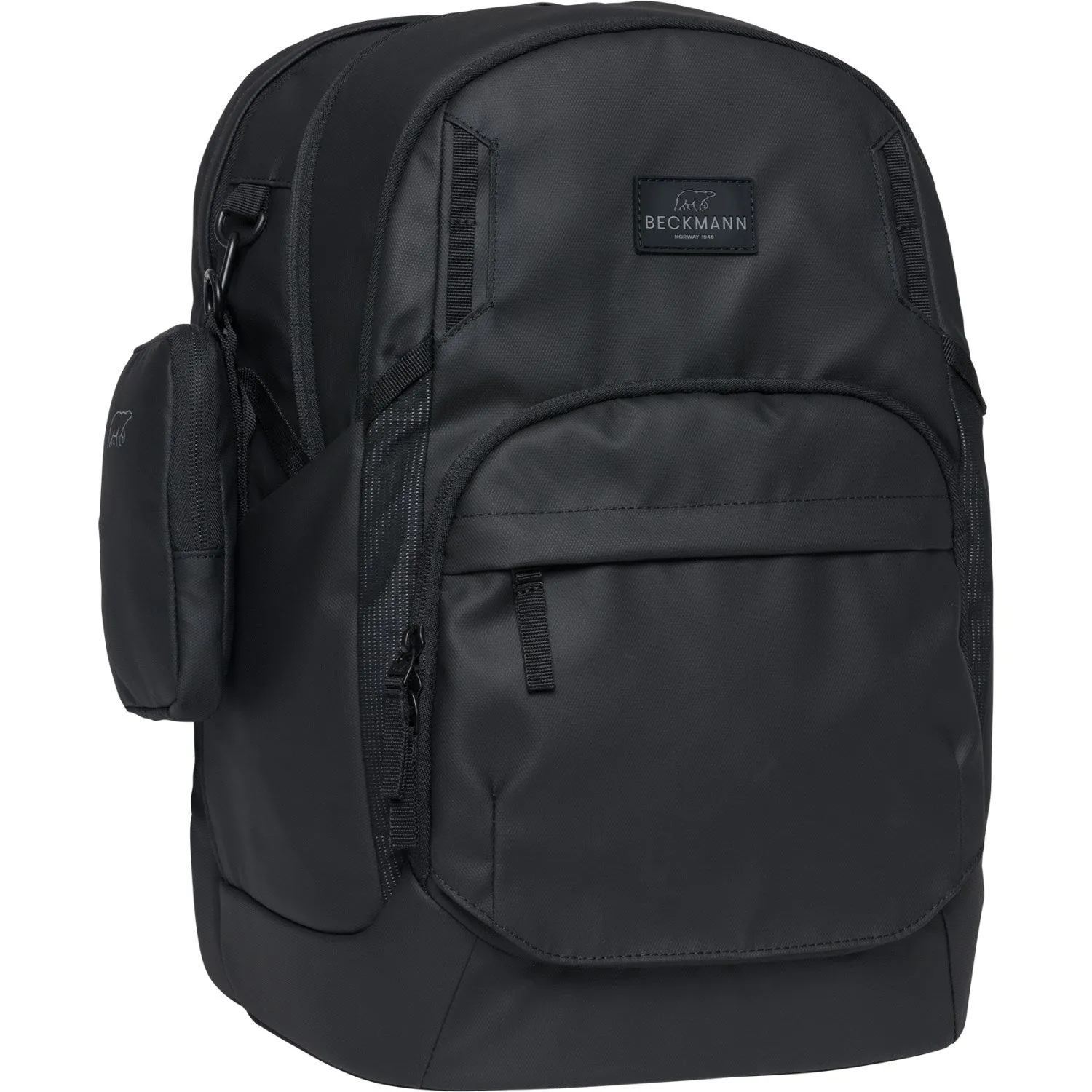 Beckmann Black Coated Sport Air School Bag