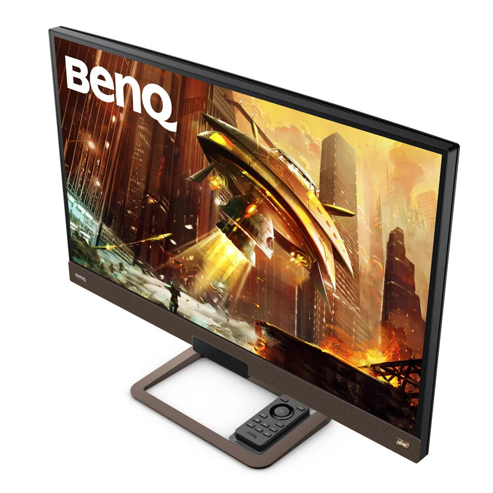 BenQ 9H.LJ8LA.TBE 27" Wide Quad HD Monitor - 5ms, IPS, Speakers, Grey and Metallic
