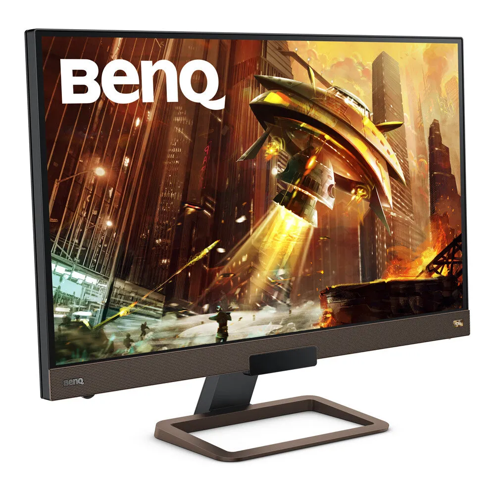 BenQ 9H.LJ8LA.TBE 27" Wide Quad HD Monitor - 5ms, IPS, Speakers, Grey and Metallic