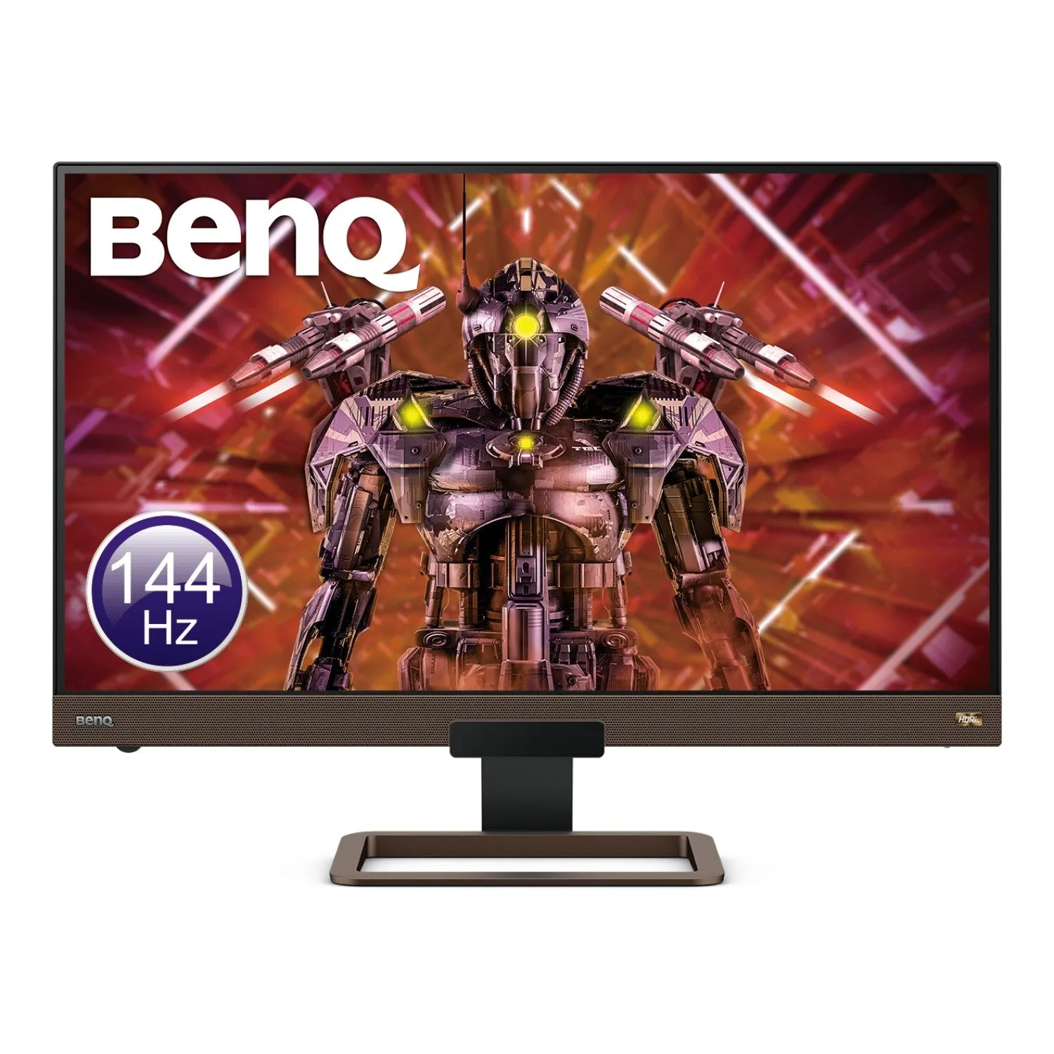 BenQ 9H.LJ8LA.TBE 27" Wide Quad HD Monitor - 5ms, IPS, Speakers, Grey and Metallic