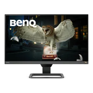 BenQ EW2780Q 27" Quad HD Monitor - 60Hz, 5ms, IPS, Height Adjustable, Speakers, Black and Grey